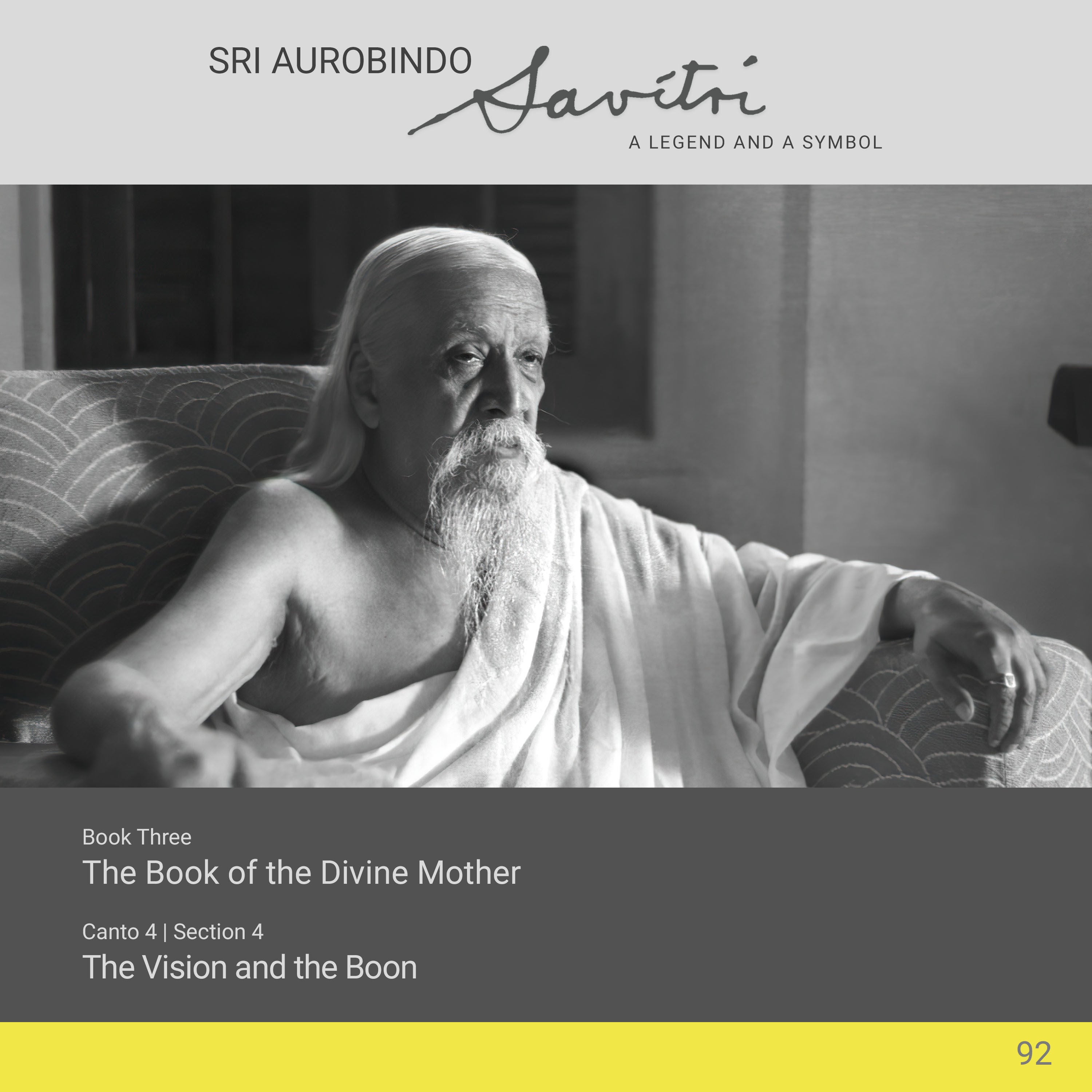 Savitri | III.4.4 | The Vision and the Boon