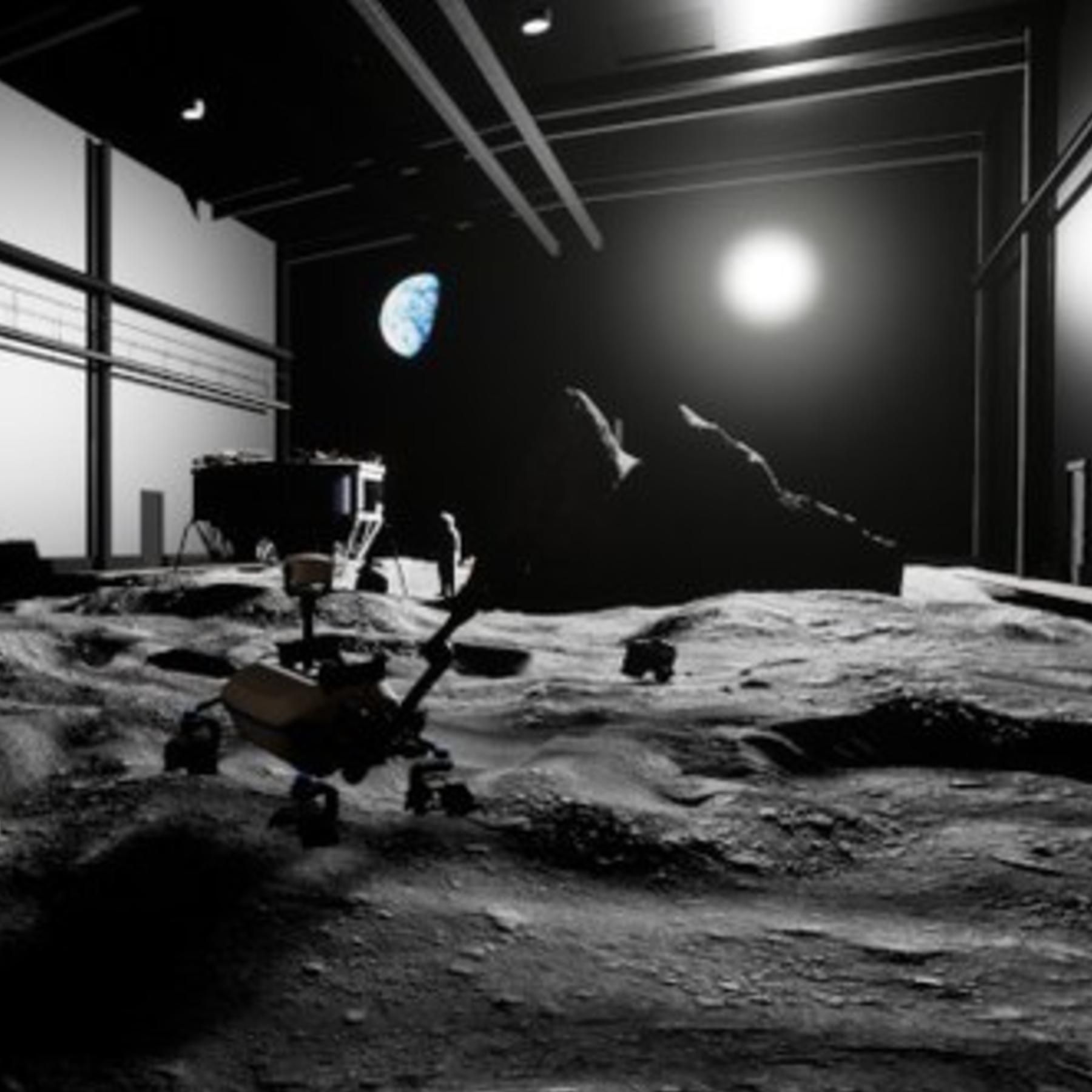 #108 So kommt man einfach auf den Mond - Neue Mondsimulation LUNA auf der Erde