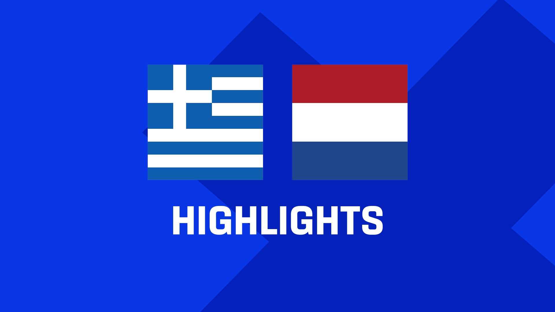 Highlights: Griechenland - Niederlande