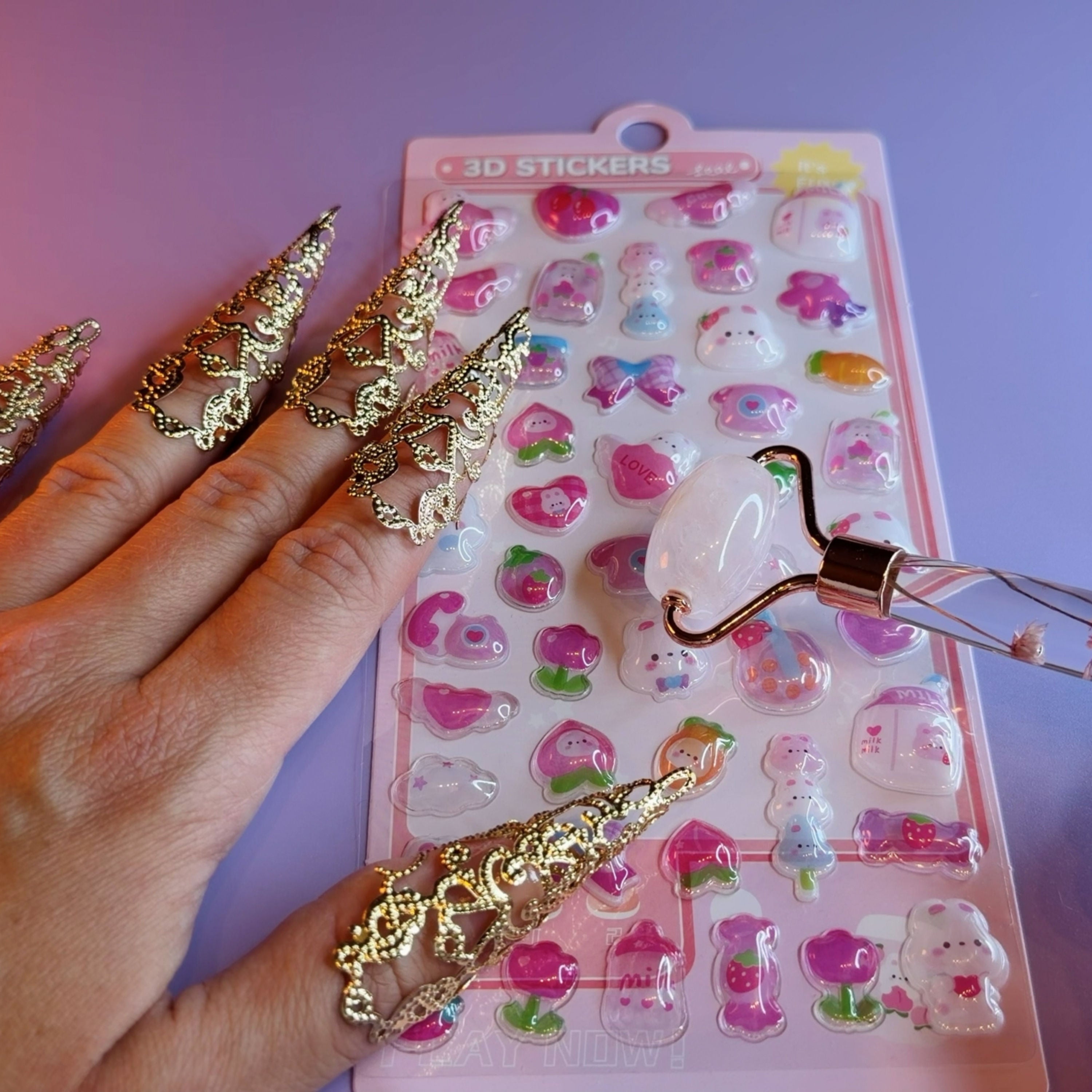 3D Sticker ASMR 😍 EXTREMELY Tingly & Satisfying Sounds