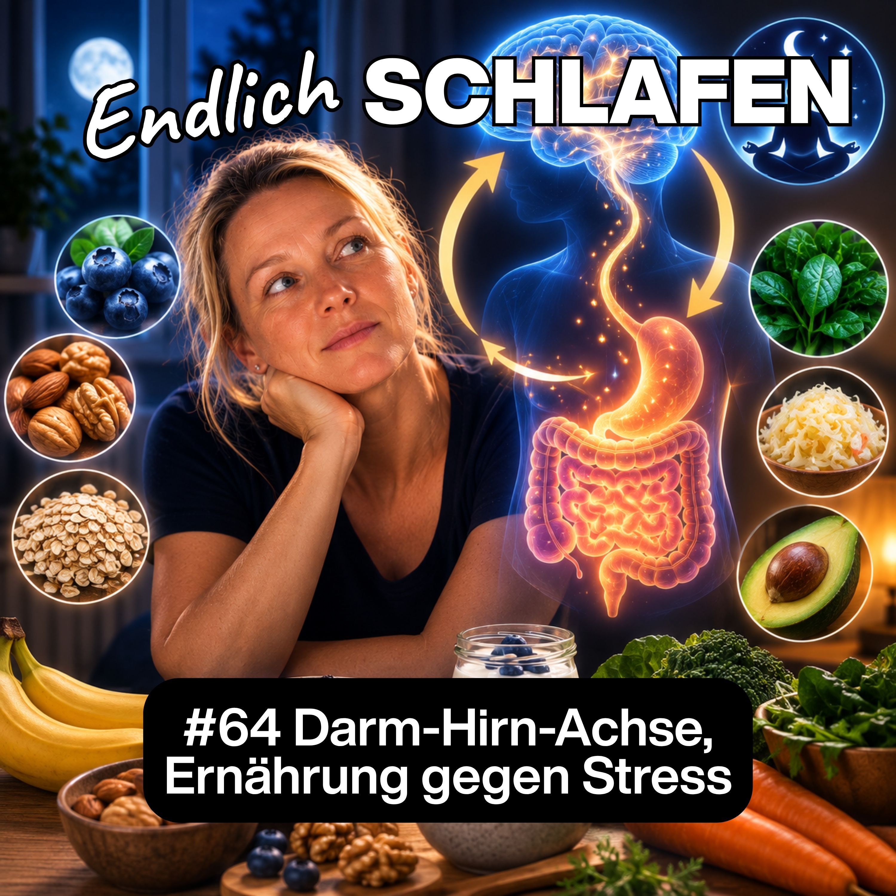 Darm-Hirn-Achse: Ernährung gegen Stress