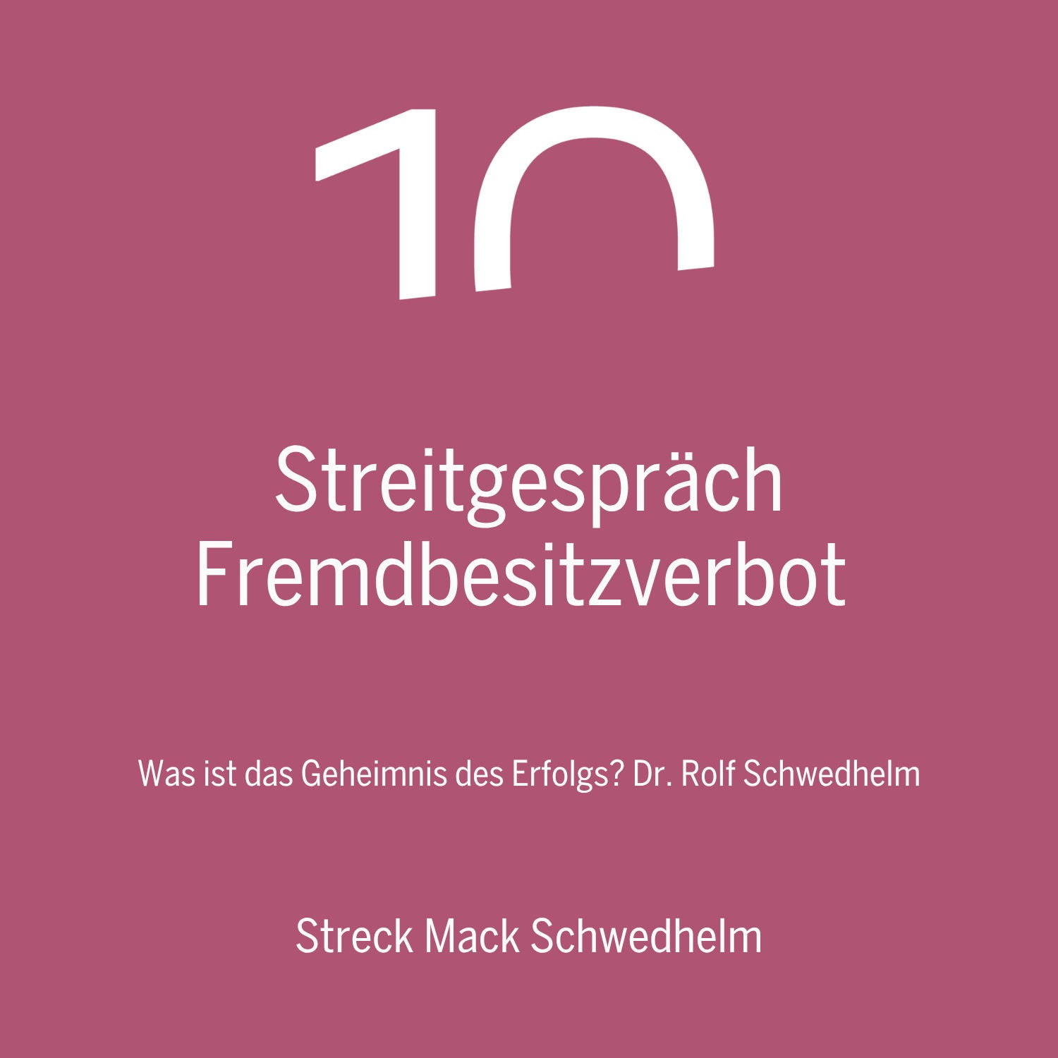 Streitgespräch Fremdbesitzverbot