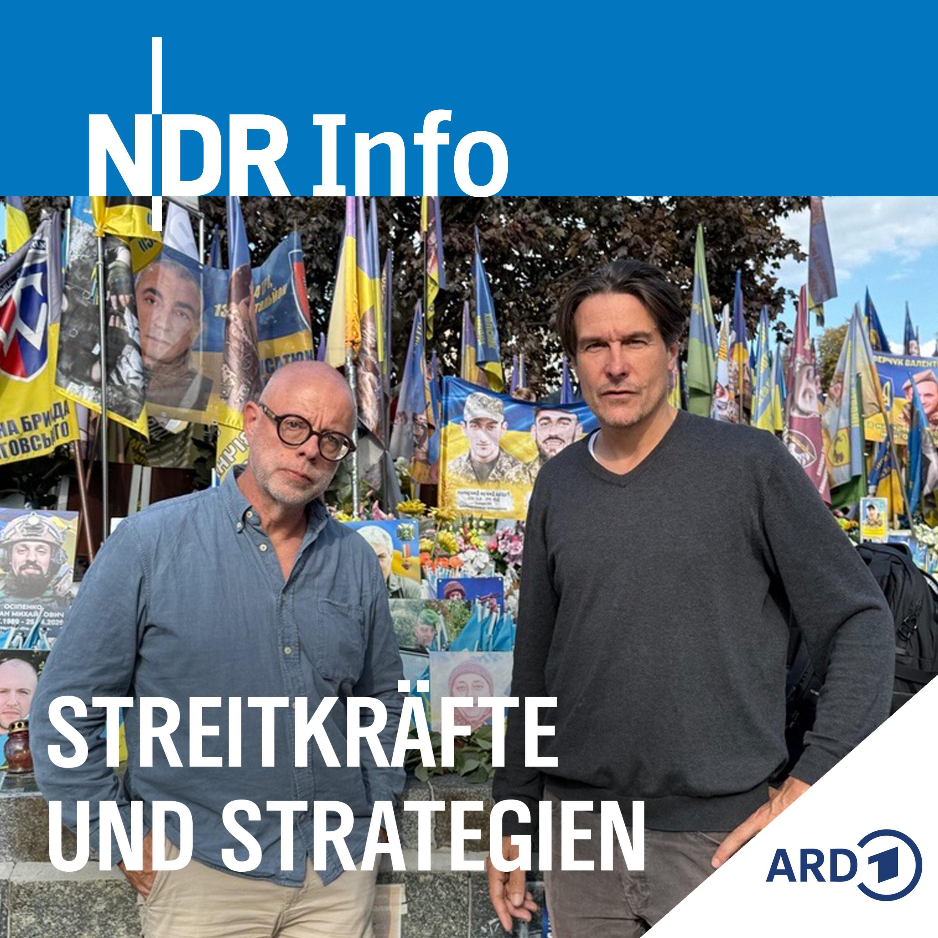Unterm Tarnnetz bei der Flugabwehr - Podcast aus der Ukraine