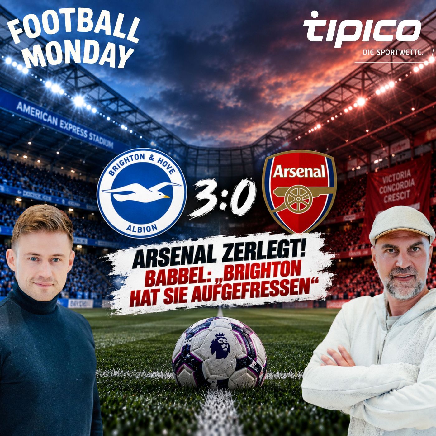 Arsenal stürzt ab – Manchester City marschiert