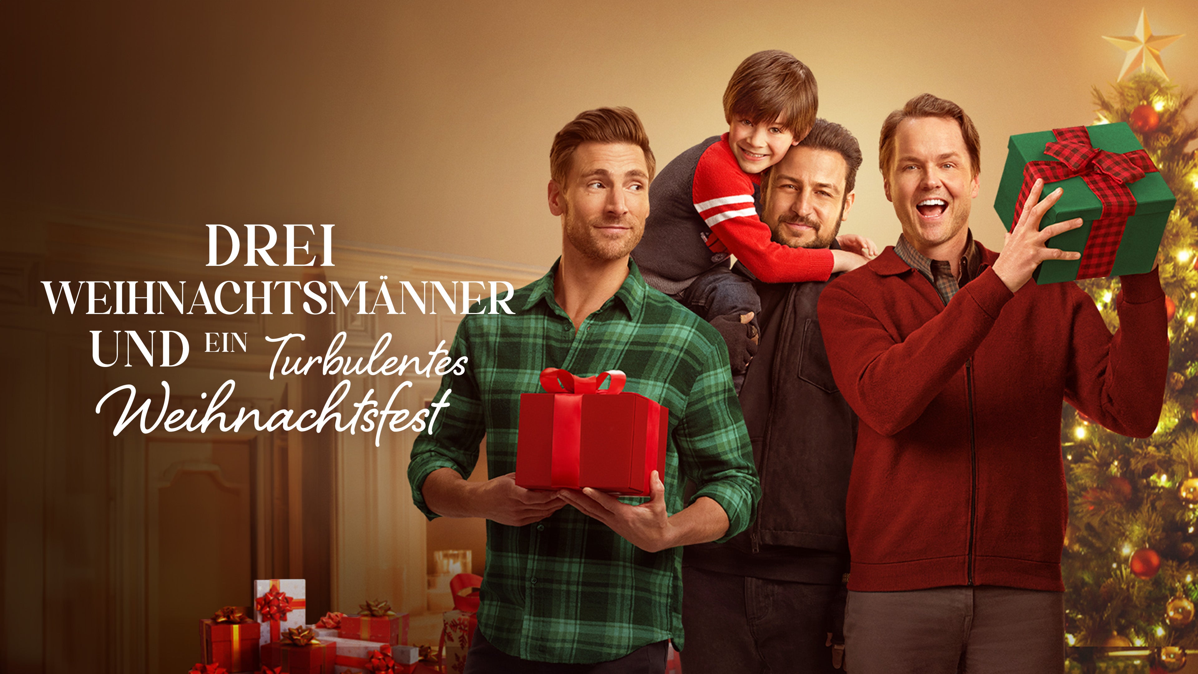 Drei Weihnachtsmänner und ein turbulentes Weihnachtsfest