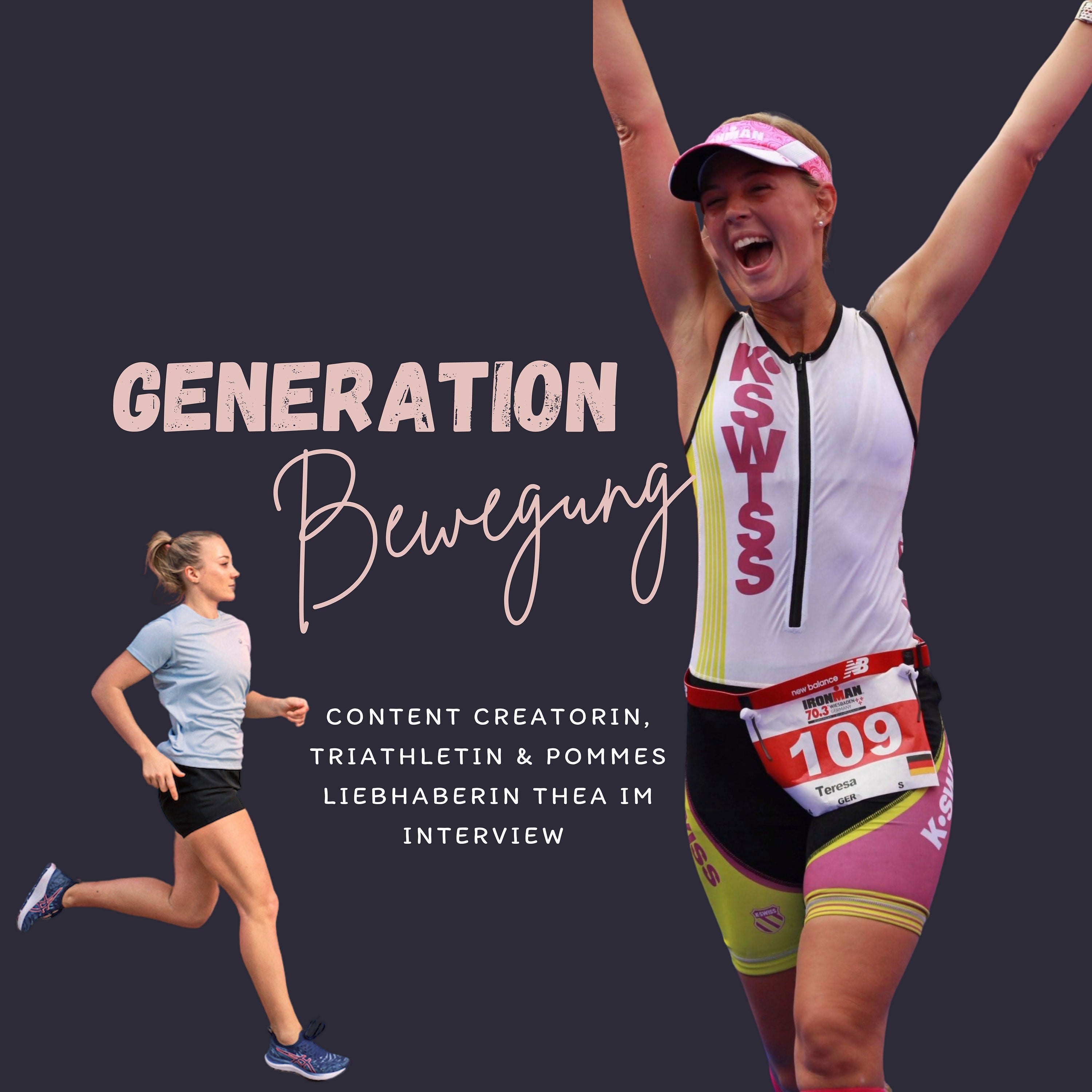 Thea zwischen Social Media, Triathlon & die Geschichte mit der Pommes