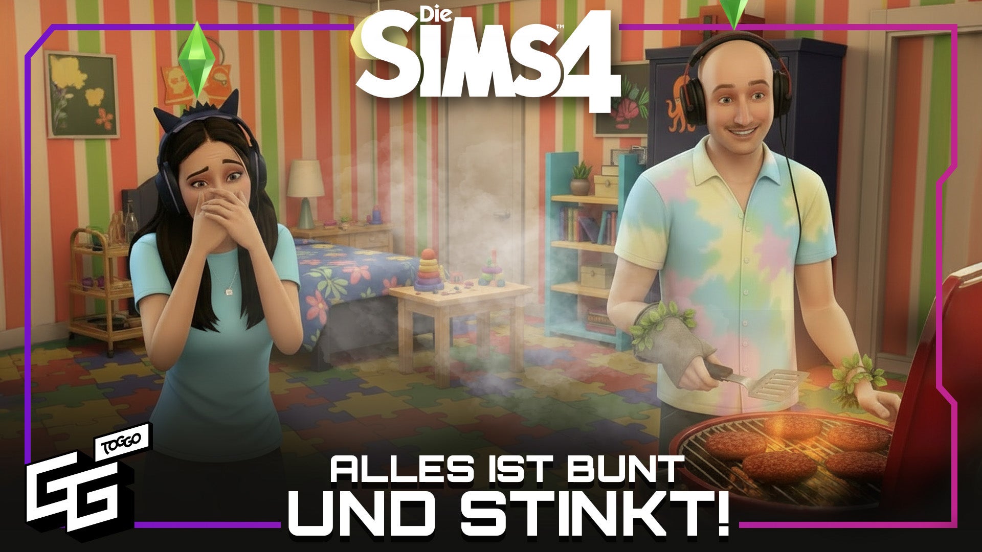 Darf man im Schlafzimmer grillen? | Sims Folge 26