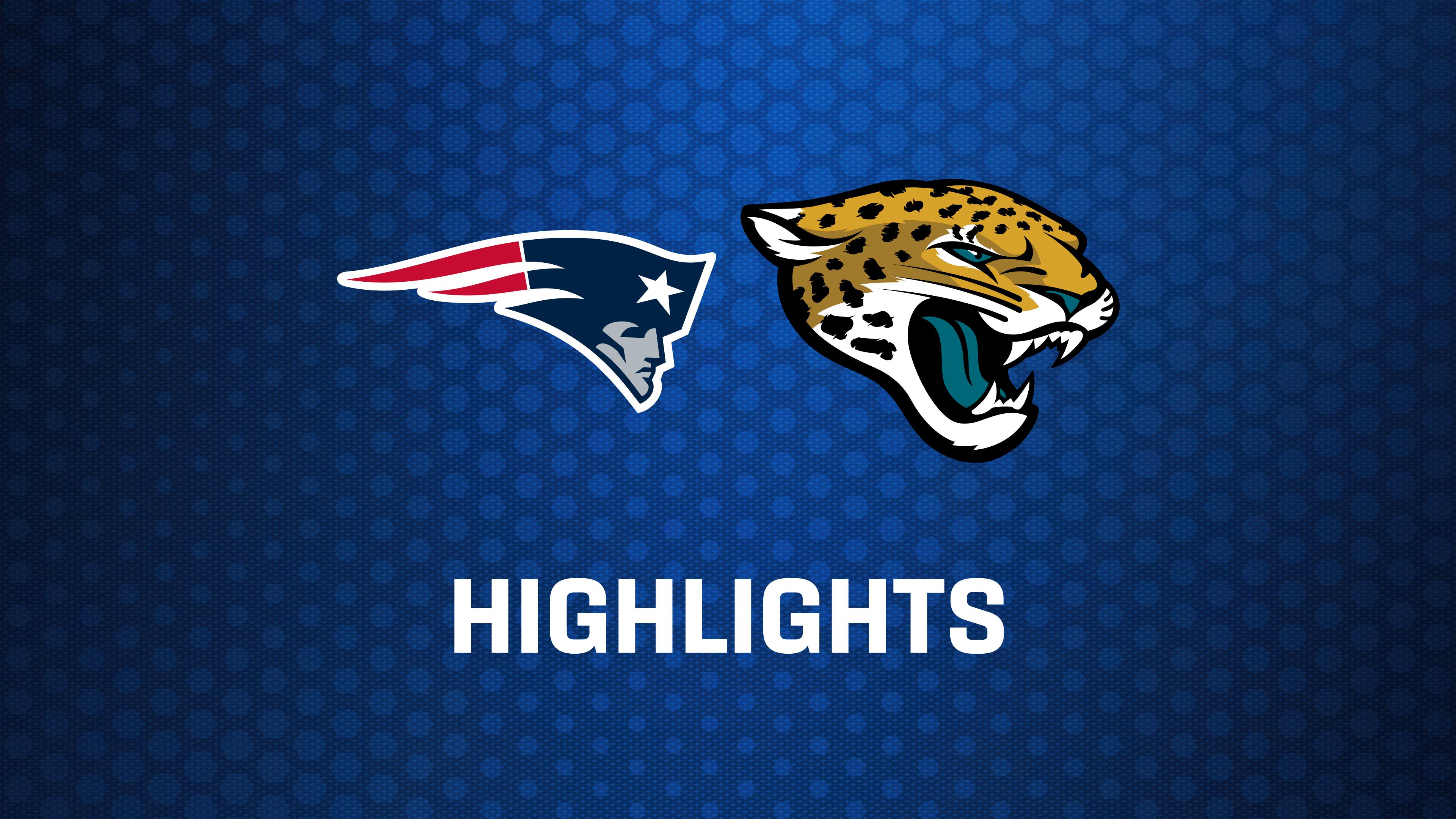 WEEK 3: New England Patriots at Jacksonville Jaguars - Highlights