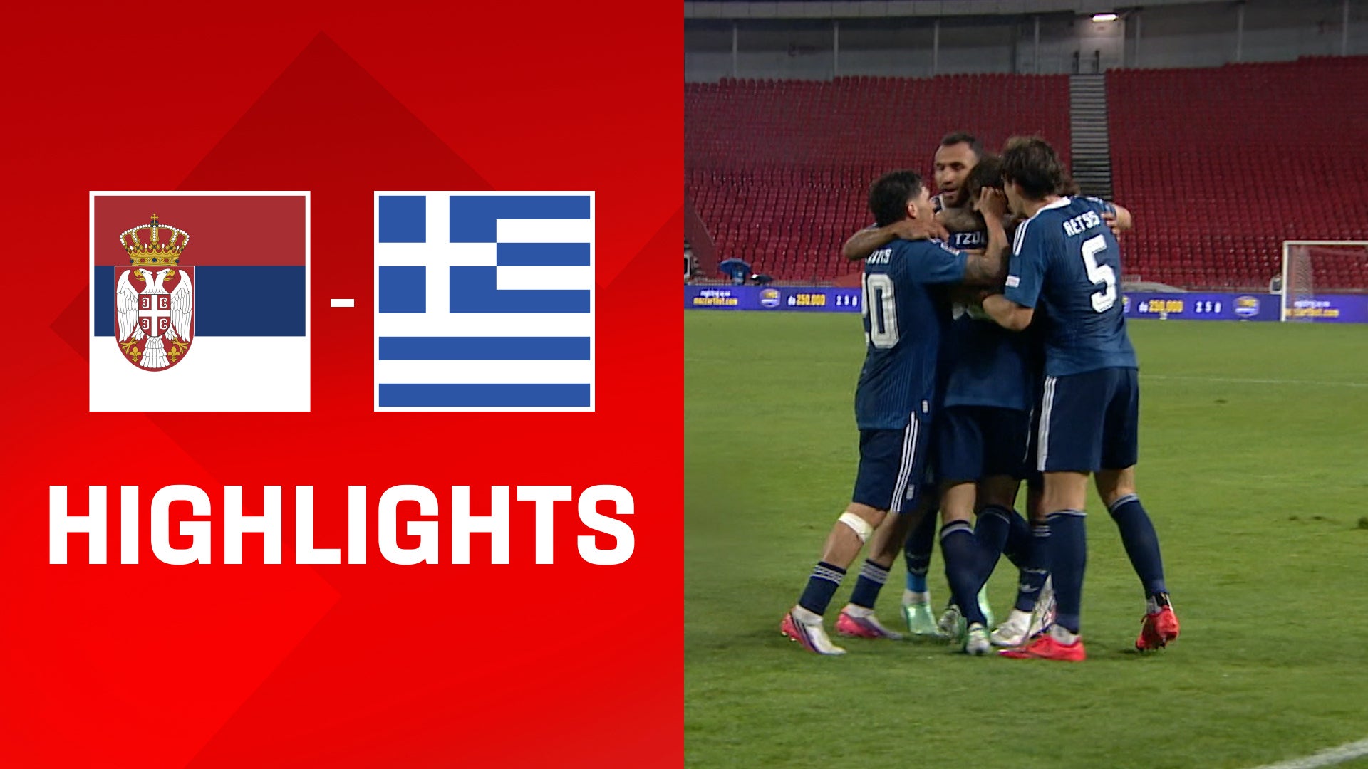 Highlights: Serbien - Griechenland