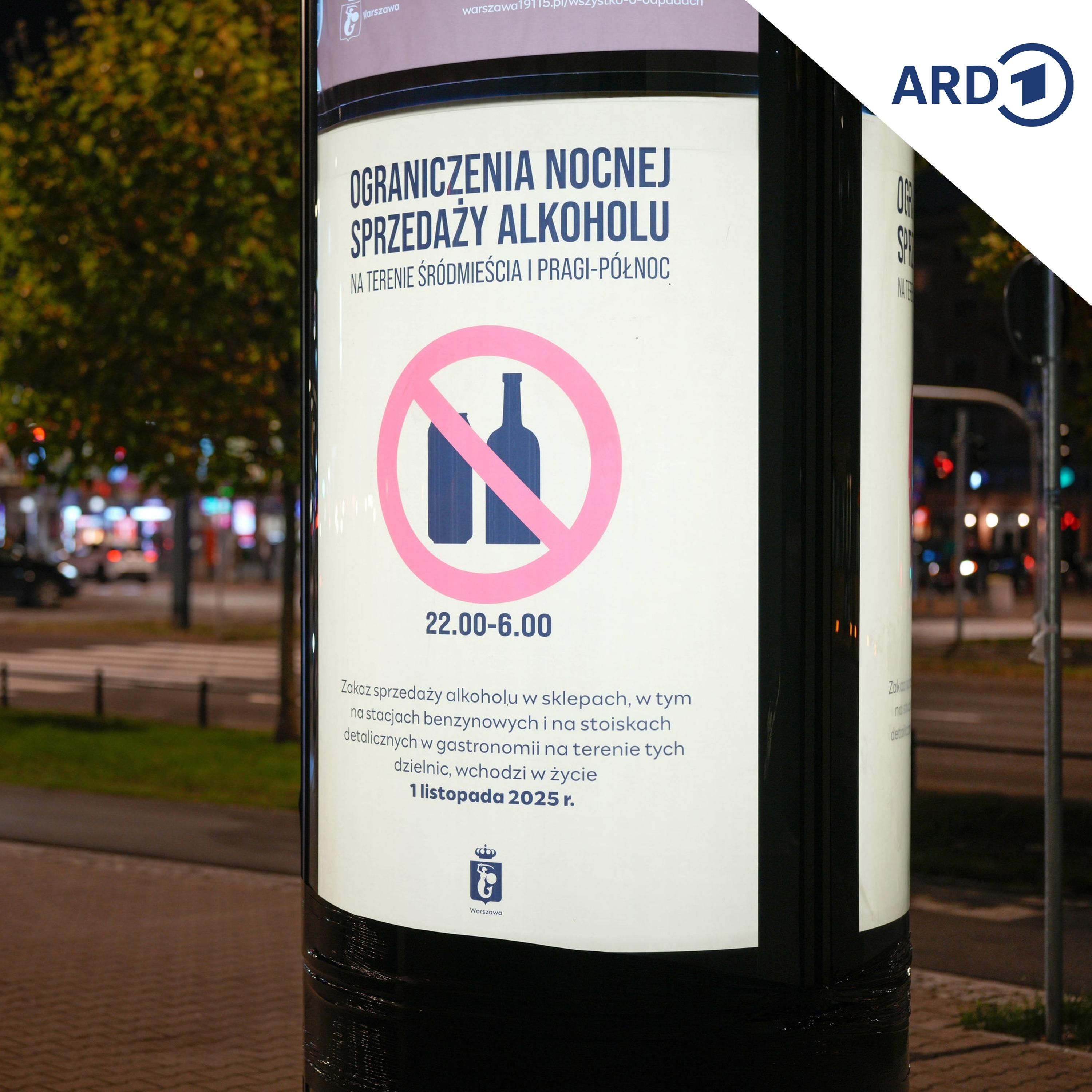 In Polen sollen Verkauf und Werbung von Alkohol weiter eingeschränkt werden