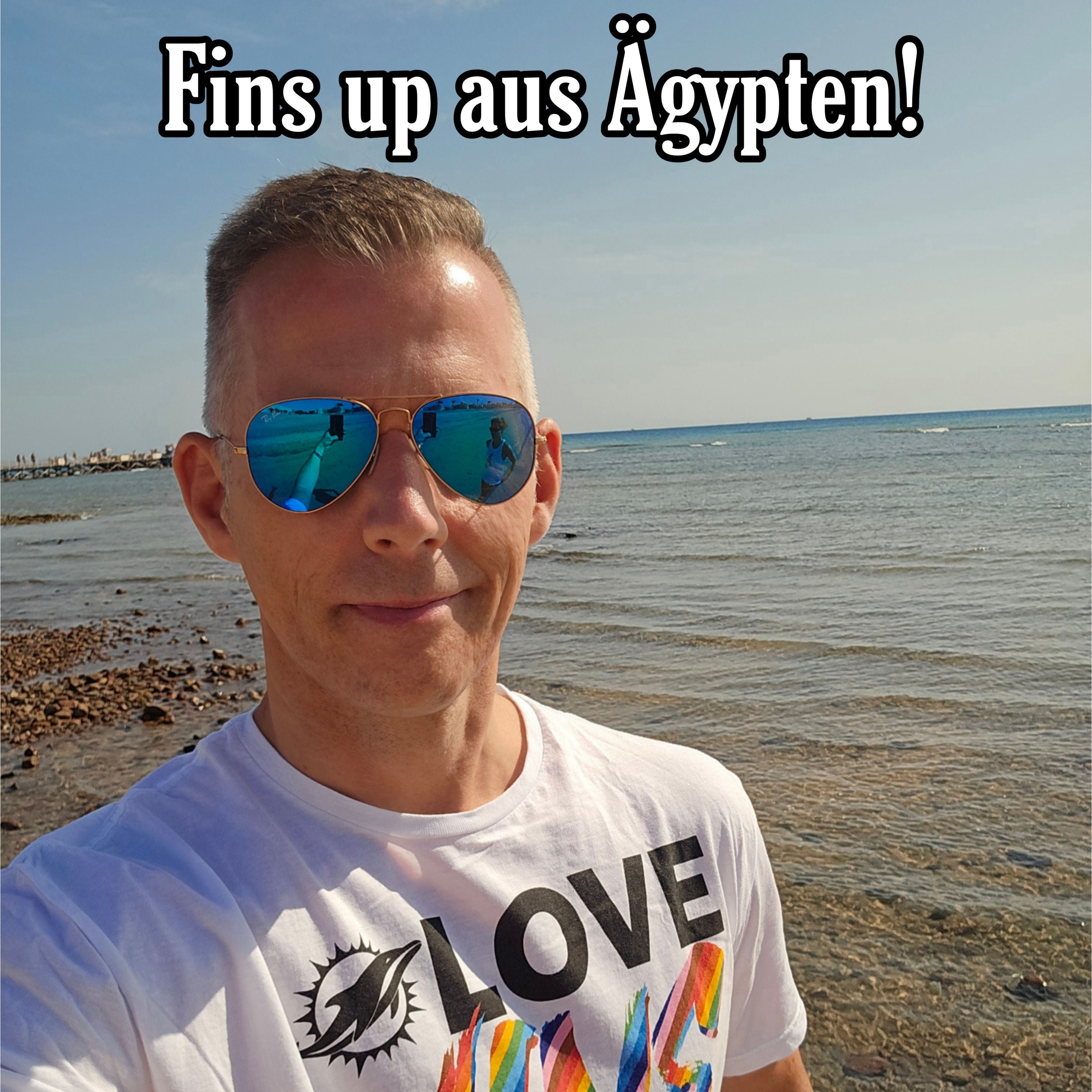 Fins up aus Ägypten!
