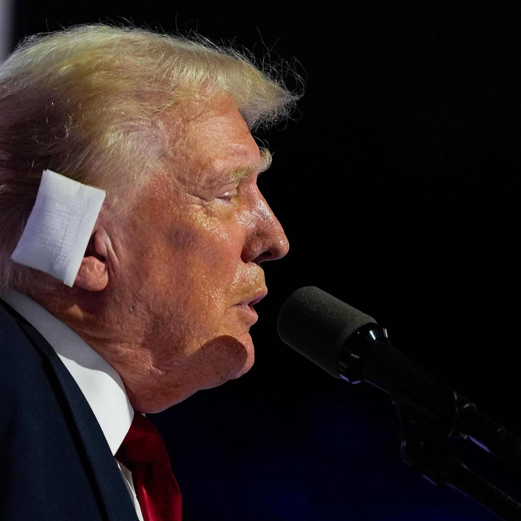 Trump auf Parteitag: Will Präsident für ganz Amerika sein
