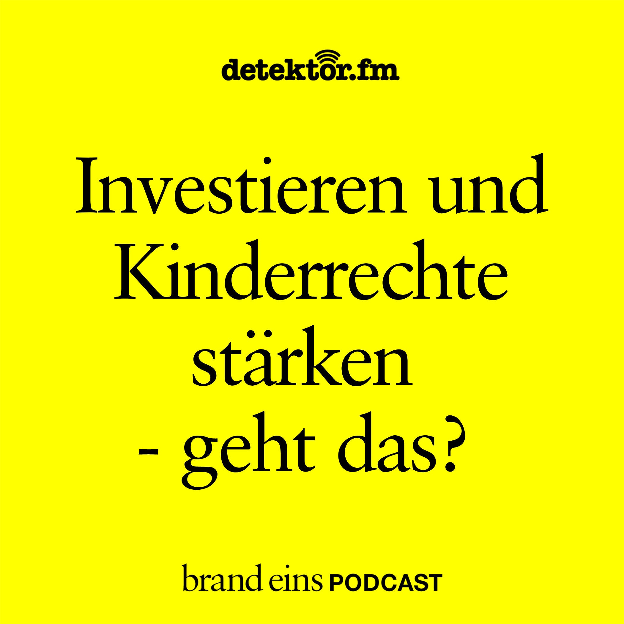 Kinderrechte am Kapitalmarkt stärken – geht das?