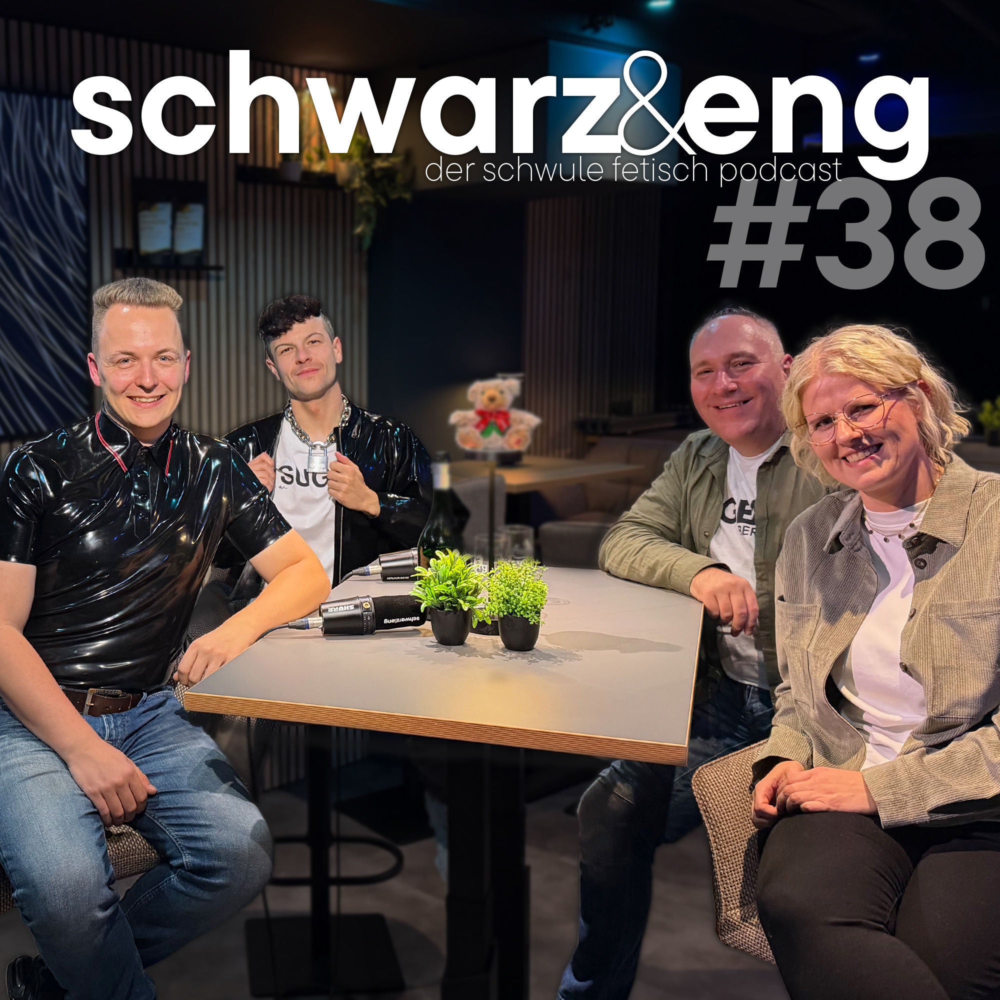 #38 schwarz & eng & ehrlich - zu Gast im eigenen Fetisch-Podcast