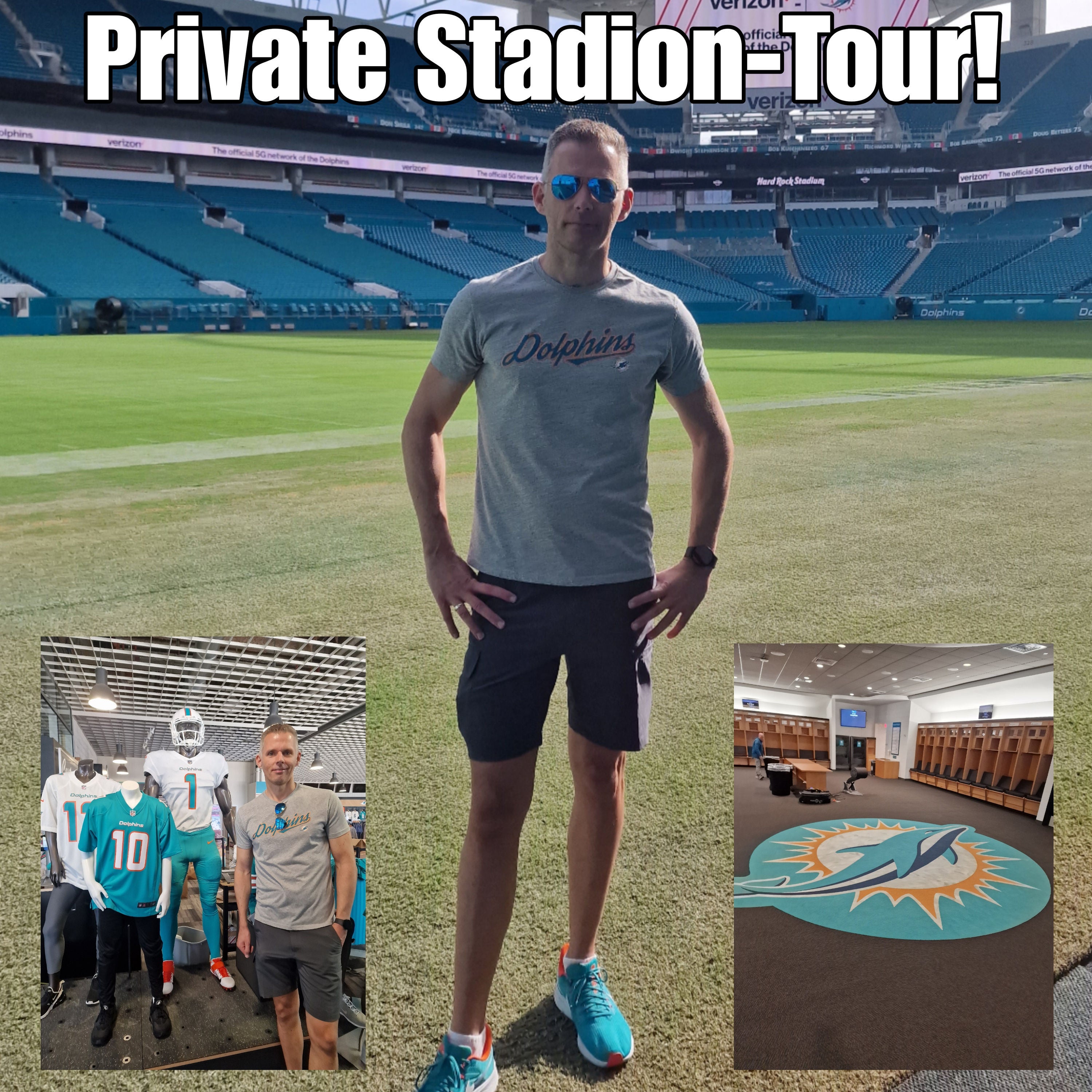Reisetagebuch: Stadion-Tour und im TV-Studio zu Besuch!