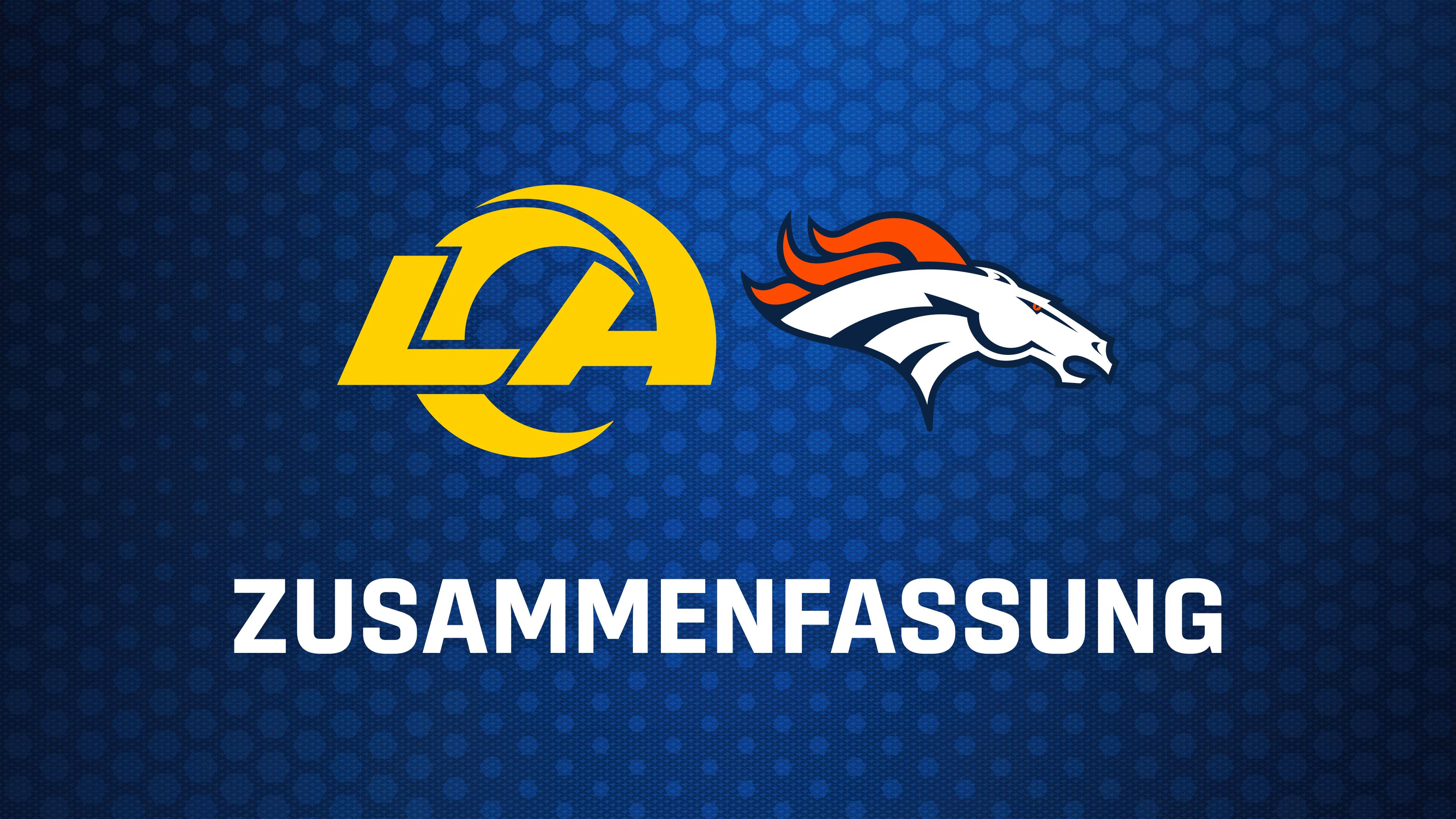 WEEK 3: Sunday Night: Los Angeles Rams at Denver Broncos - Zusammenfassung