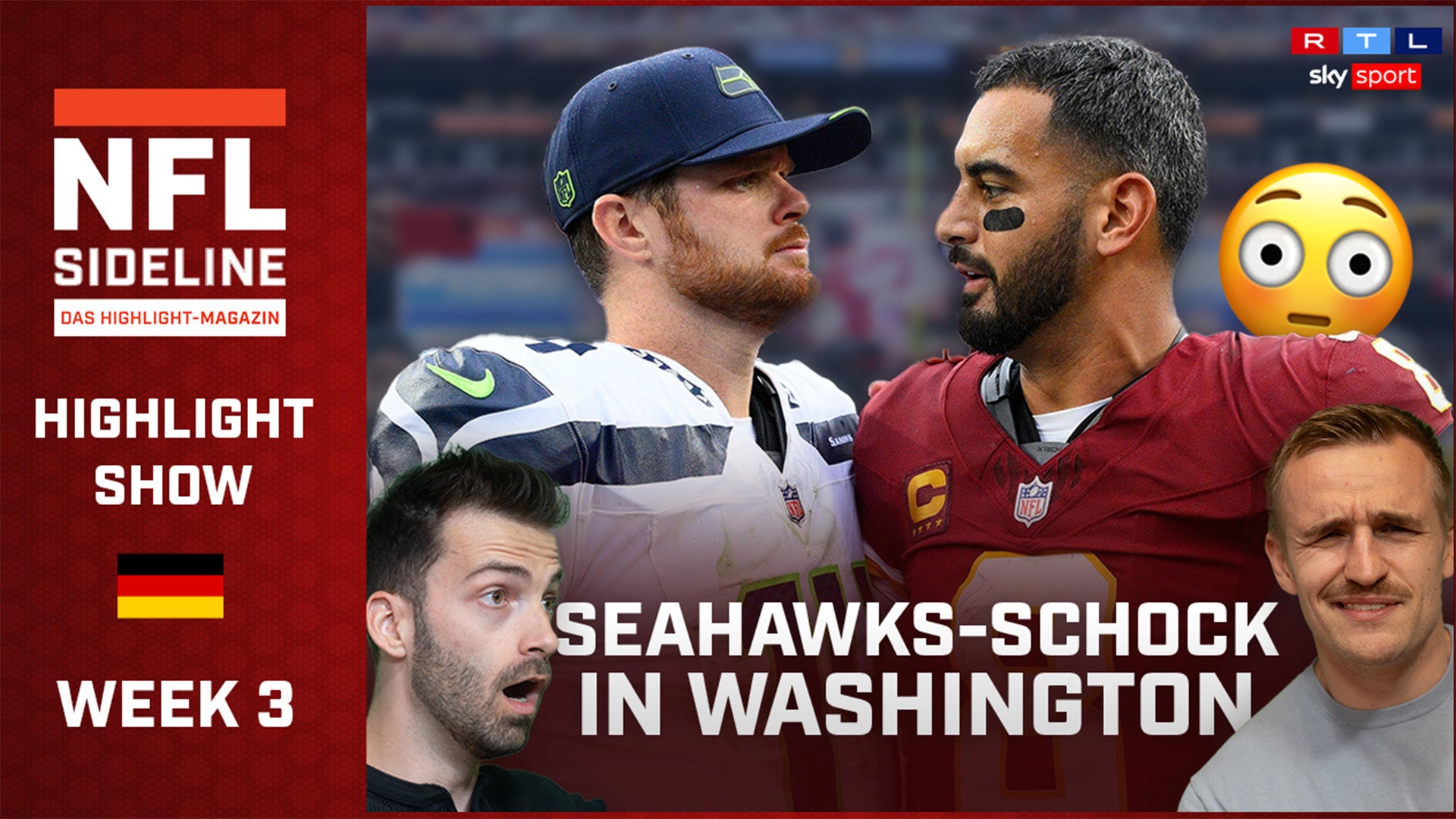 WEEK 3: Seahawks-Schock in Washington