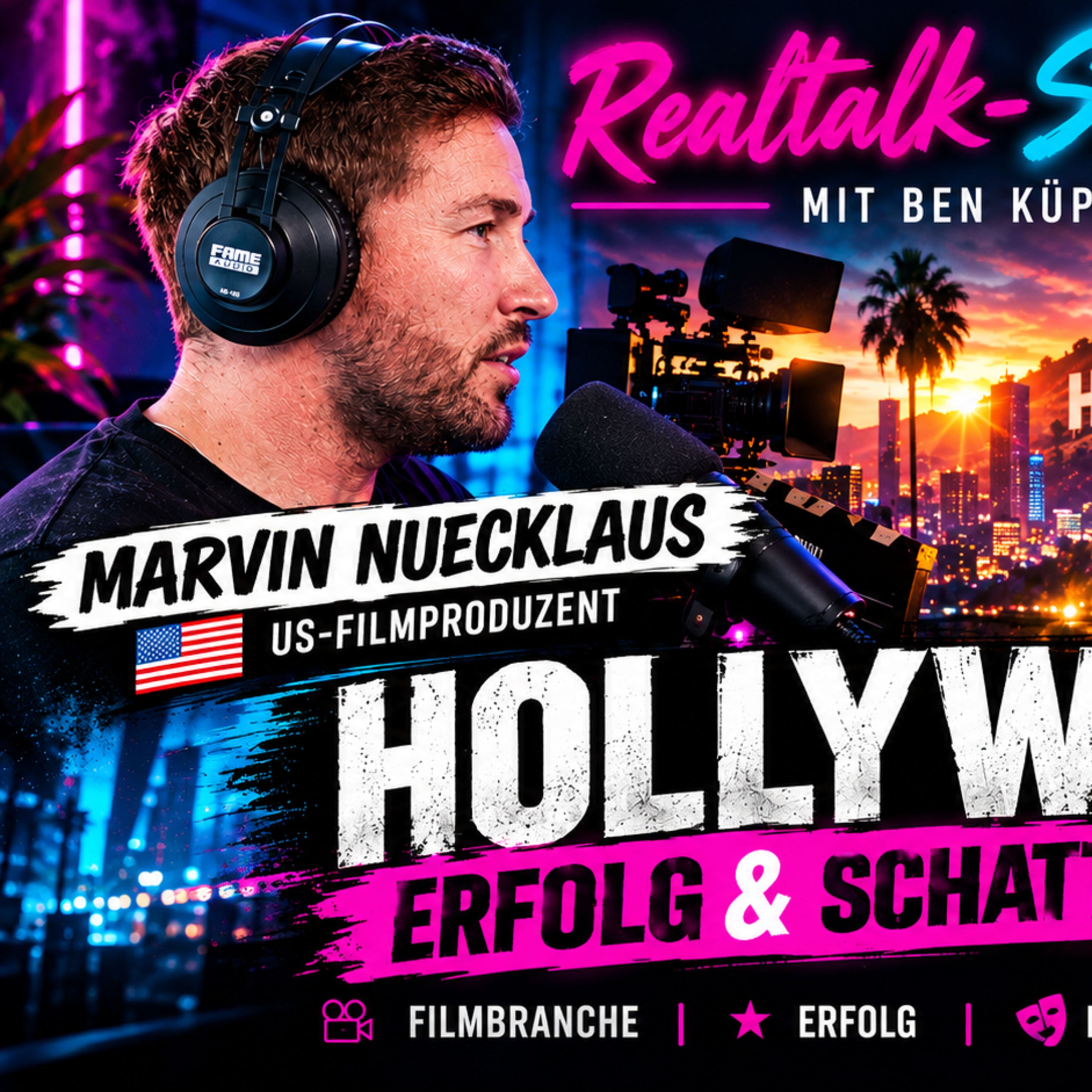 Von Münster direkt nach Hollywood - Hollywood Filmproduzent Marvin Nuecklaus im Talk