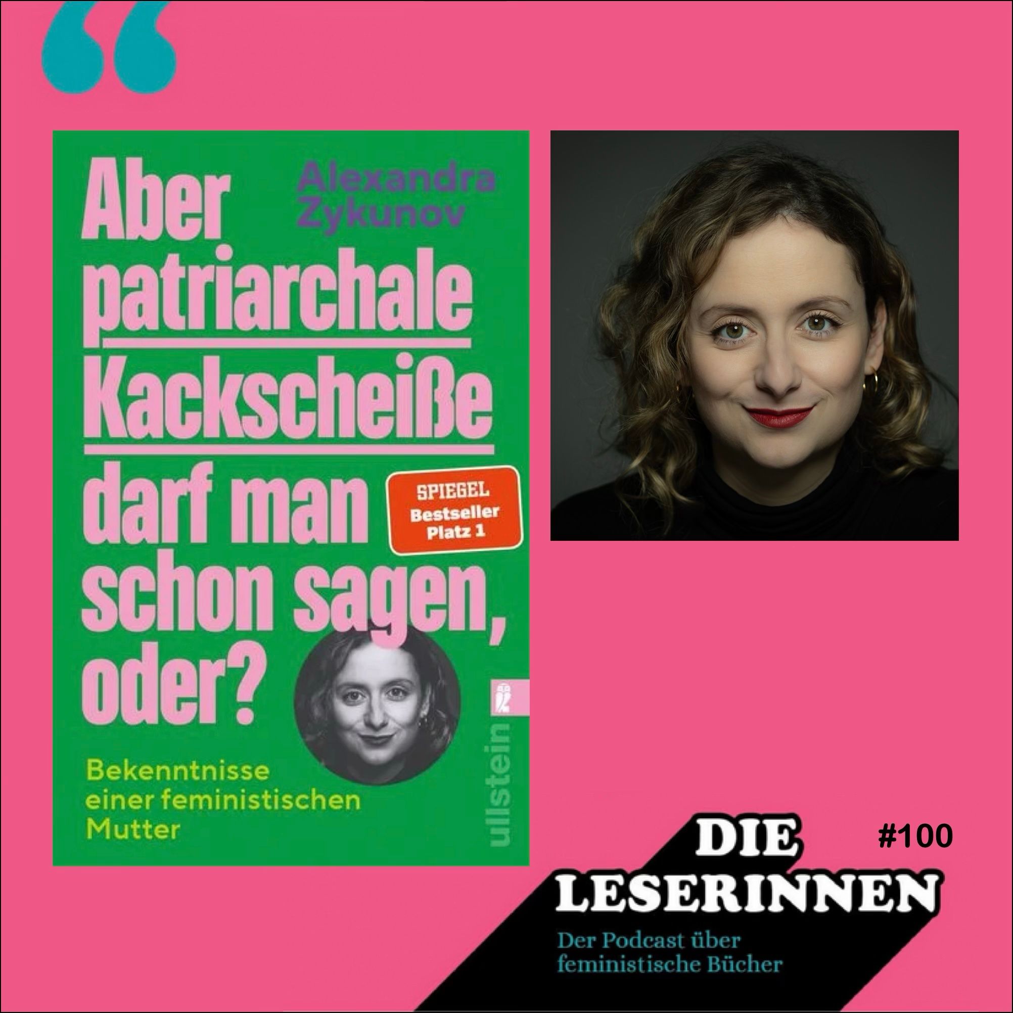 Alexandra Zykunov über patriachale Kackscheiße und ihr neuestes Buch