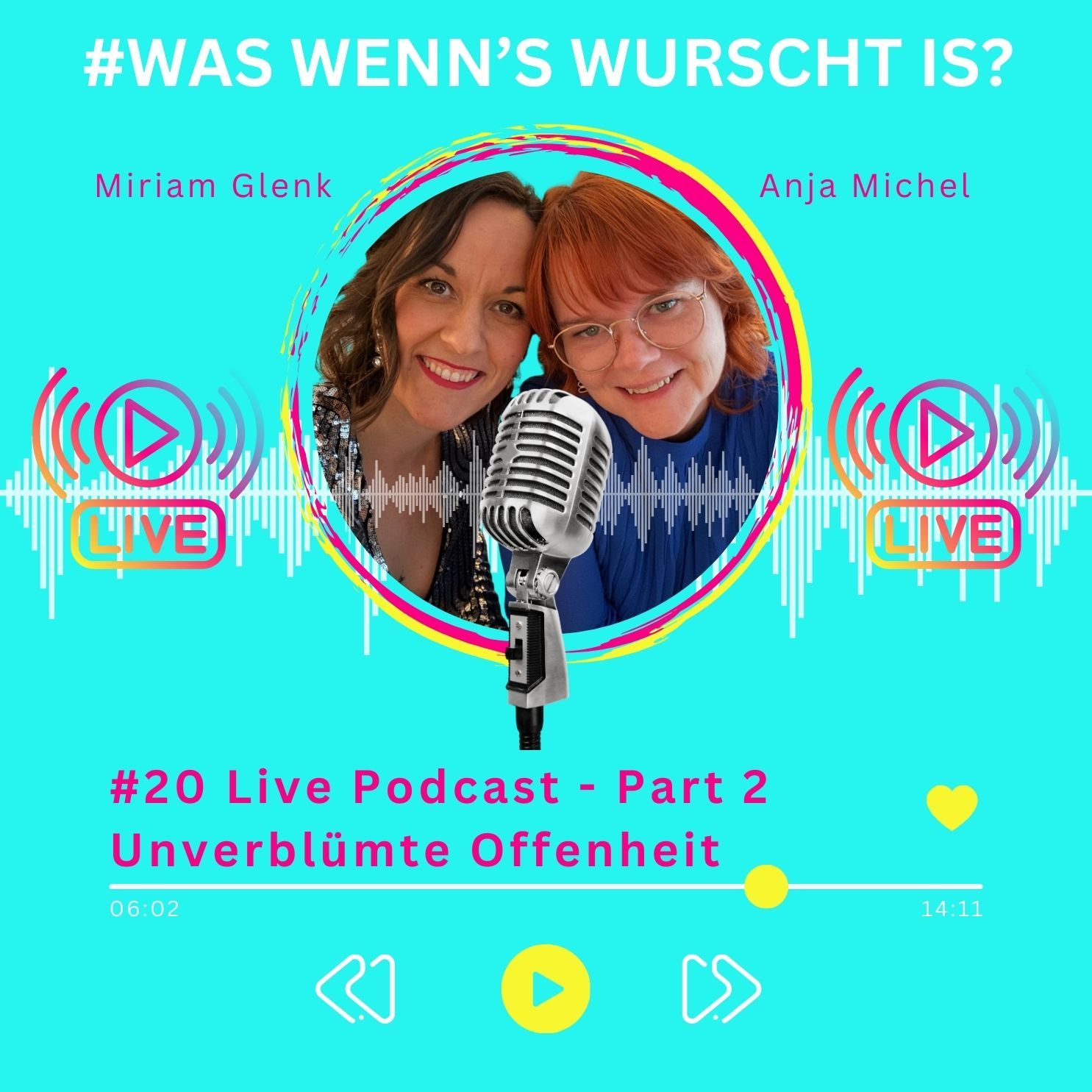 #20 Live Podcast Nürnberg: Unverblümte Offenheit - Part 2