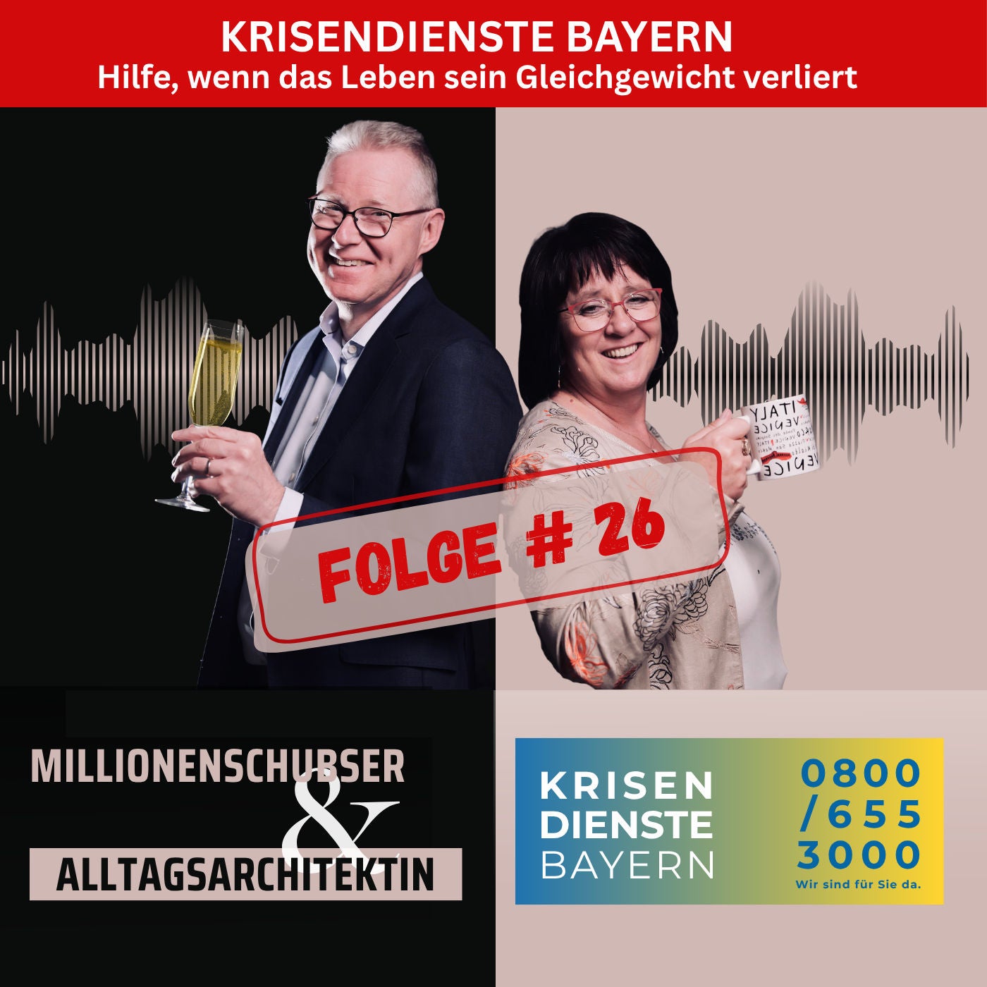 Krisendienste Bayern – Hilfe, wenn das Leben sein Gleichgewicht verliert