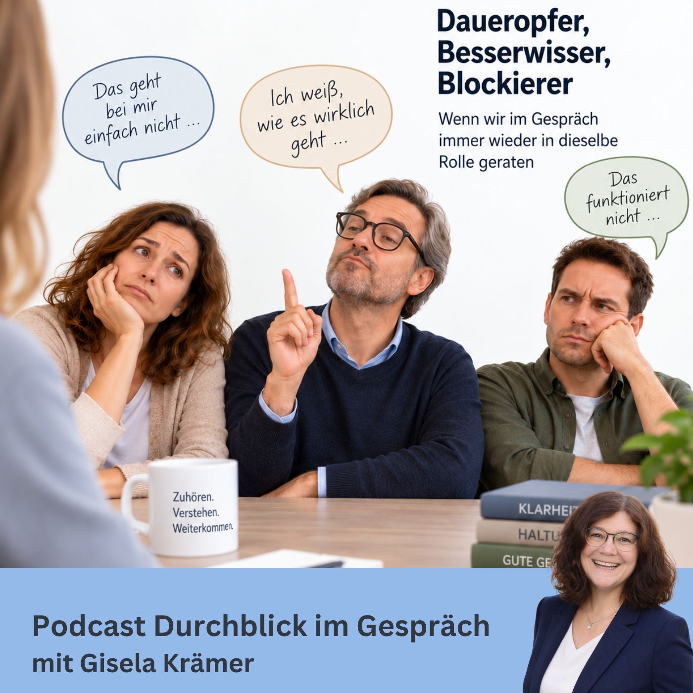 Wenn du im Gespräch plötzlich für zwei arbeitest