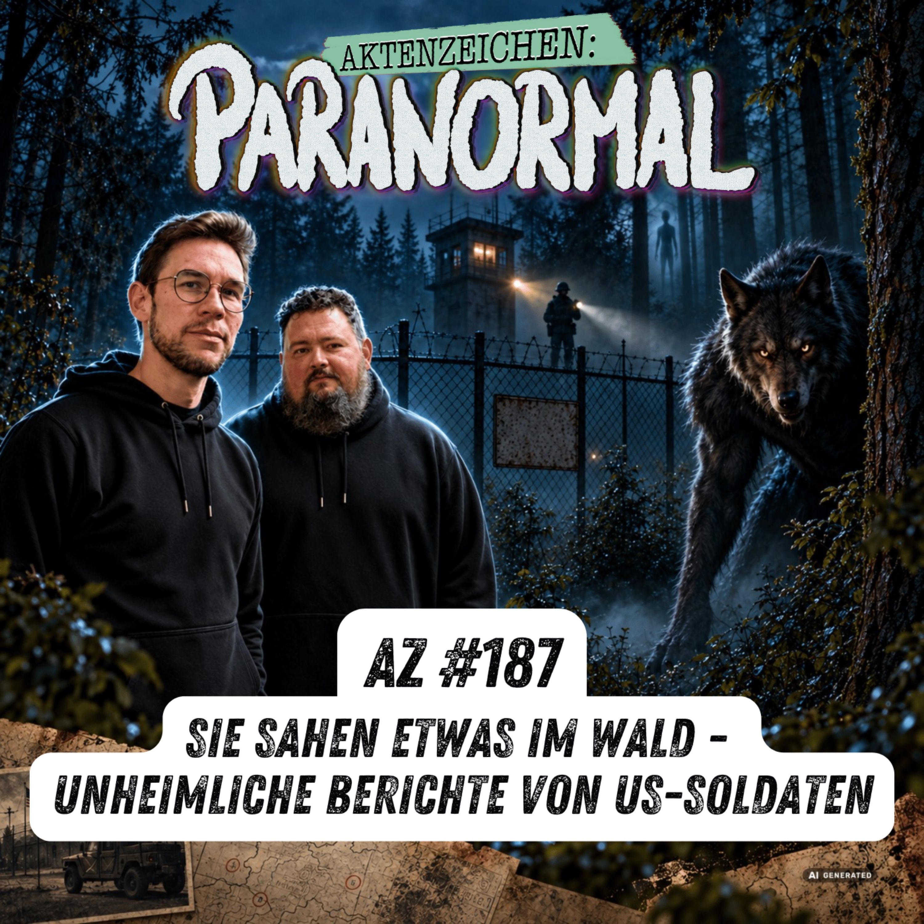 AZ #187 - Sie sahen etwas im Wald – Unheimliche Berichte von US-Soldaten