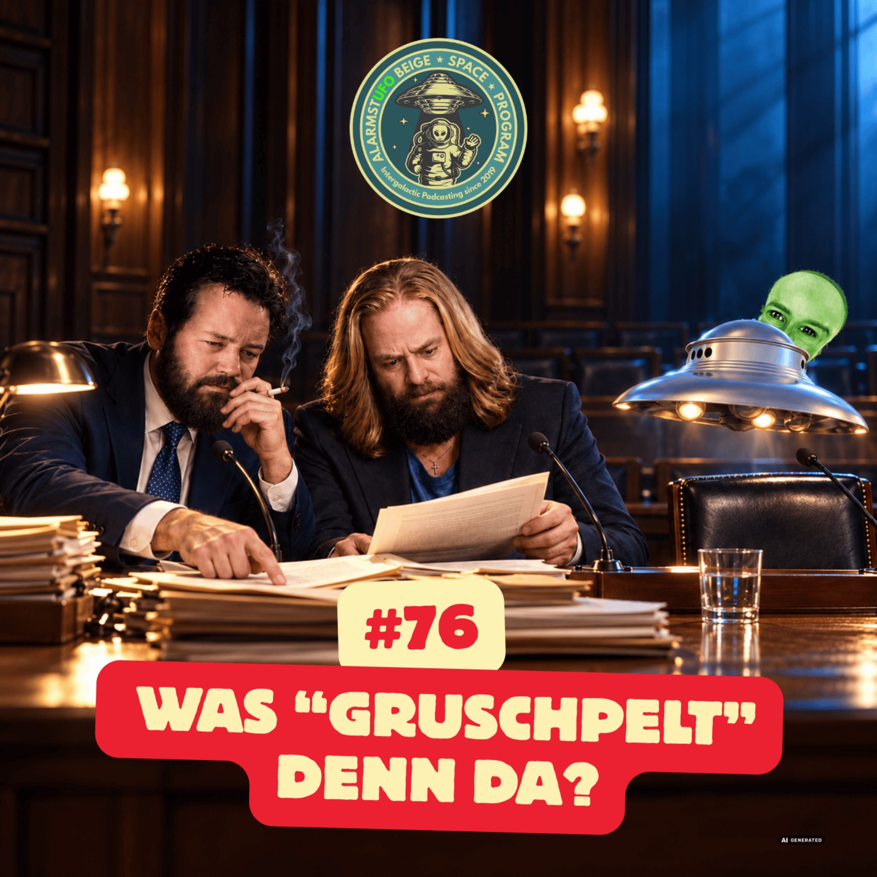 AlarmstUFO # 76 Was "Gruschpelt" denn da? (Hallo Marvin)