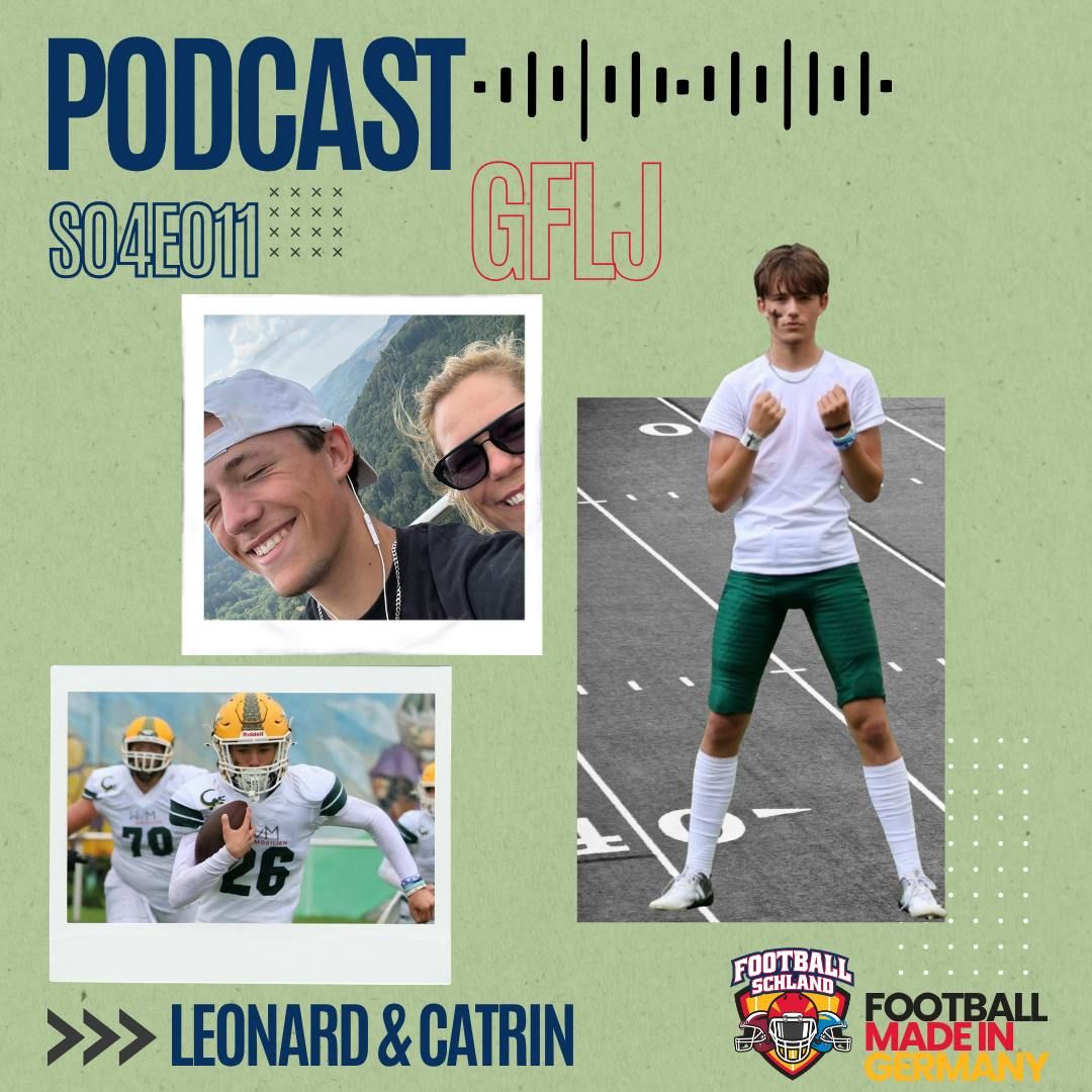 S04E11 Im Gespräch mit Leonard Wüster, Wide Receiver, Cologne Crocodiles, und seiner Mutter Catrin