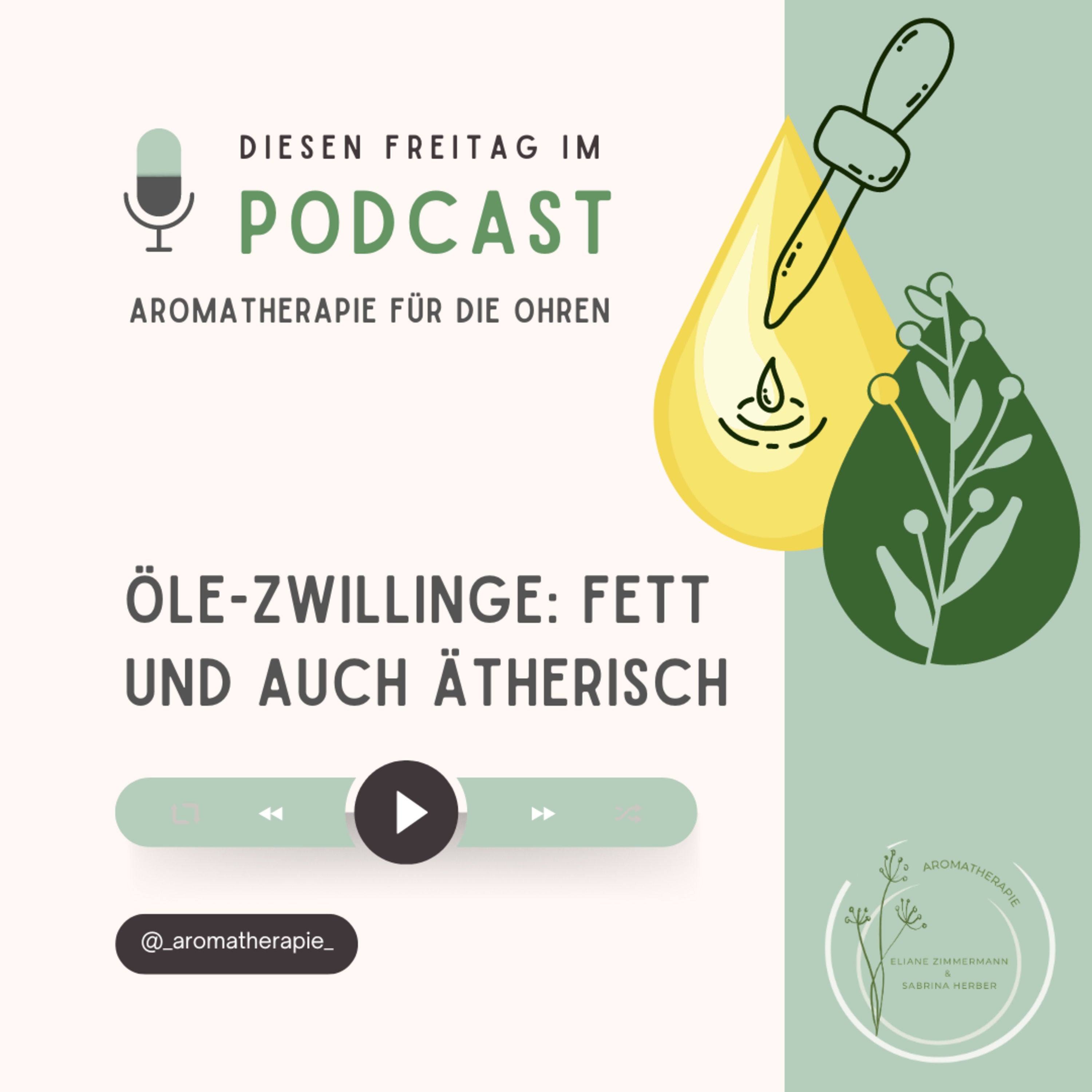 Vielseitige Öle-Zwillinge: fett und auch ätherisch