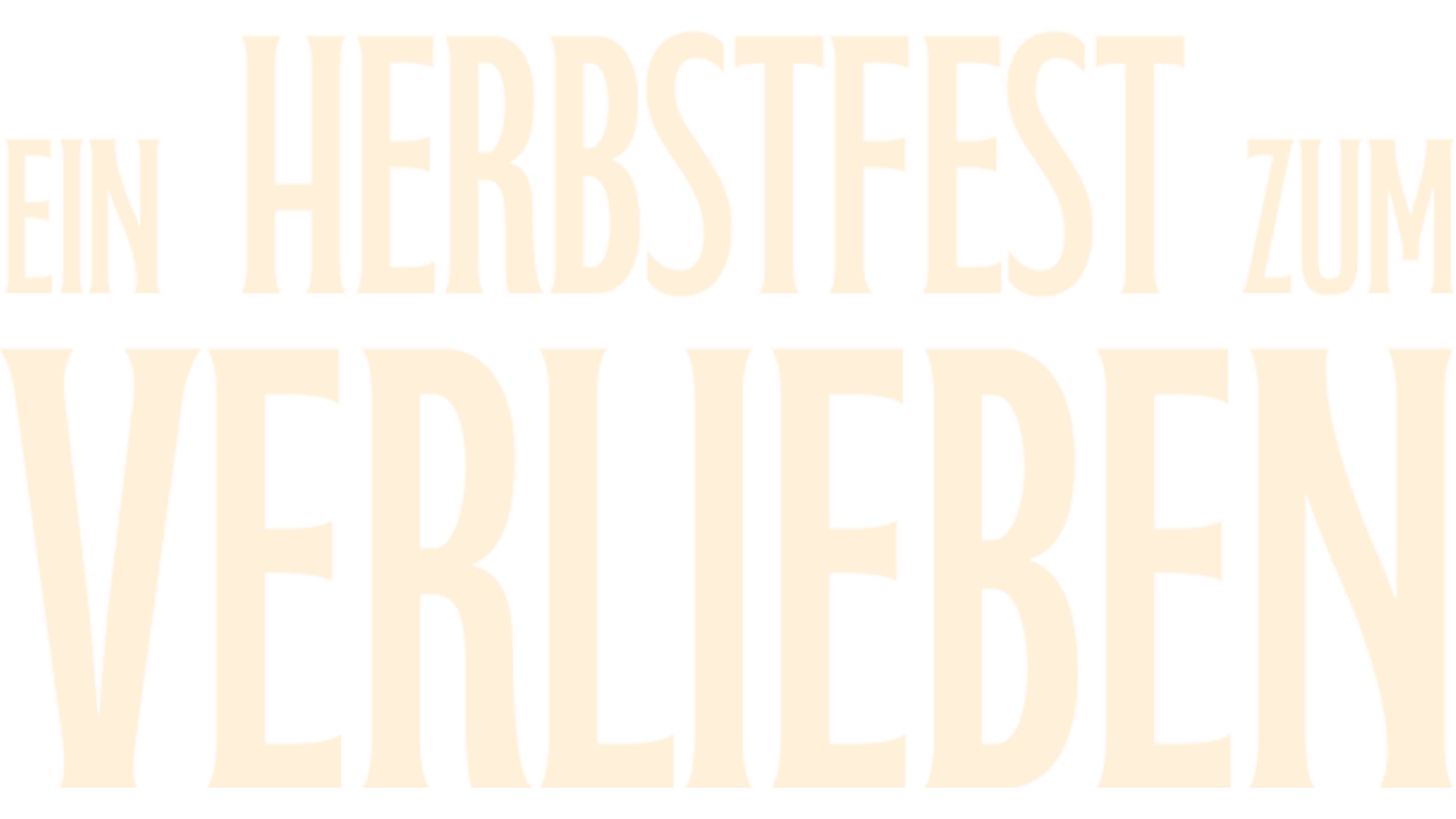 Ein Herbstfest zum Verlieben