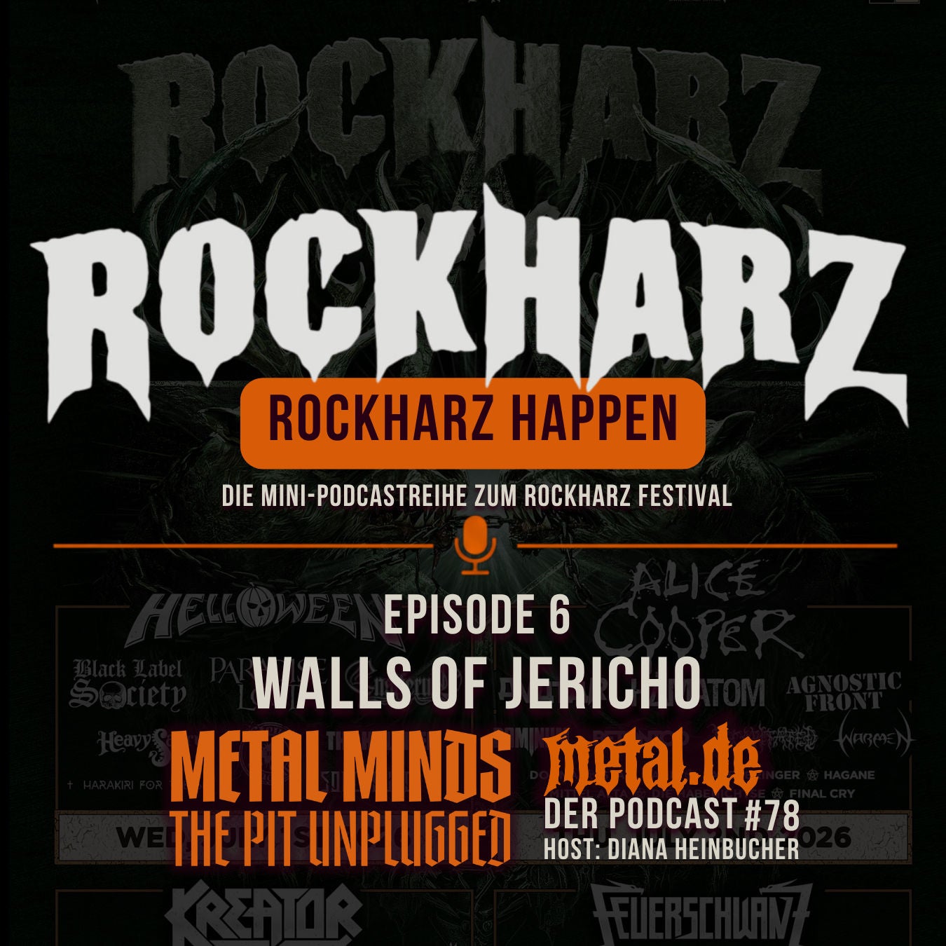 Metal Minds #78 mit Candace und Dustin von Walls of Jericho
