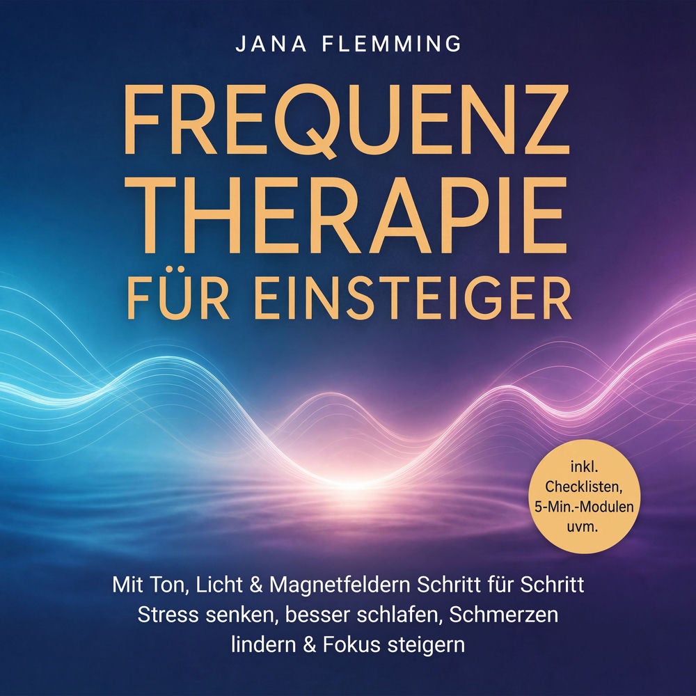 Frequenztherapie für Einsteiger: Mit Ton, Licht & Magnetfeldern Schritt für Schritt Stress senken, besser schlafen, Schmerzen lind
