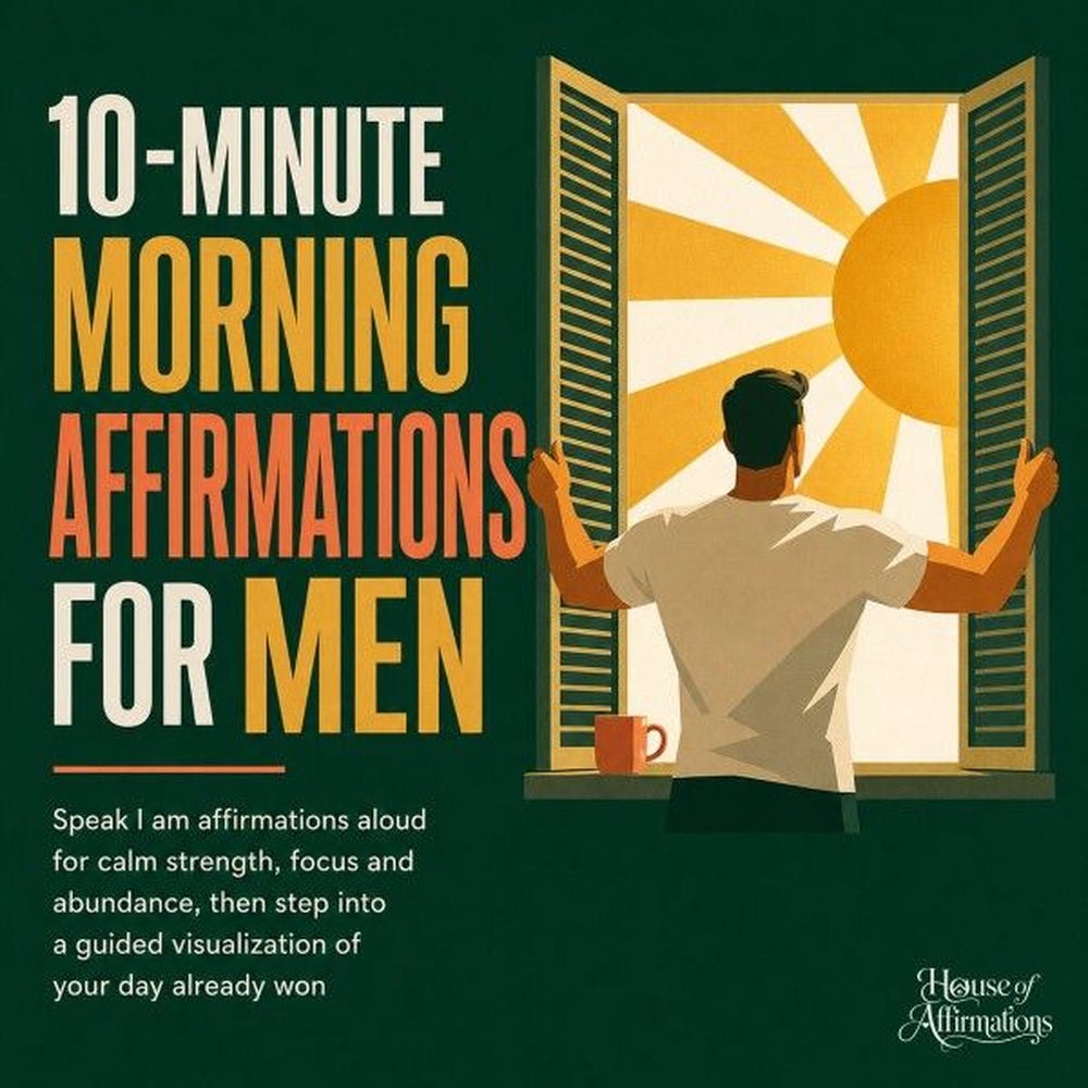10 Minute Morning Affirmations for Men