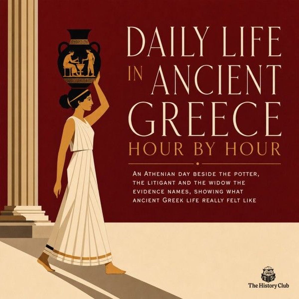 Daily Life in Ancient Greece Hour by Hour