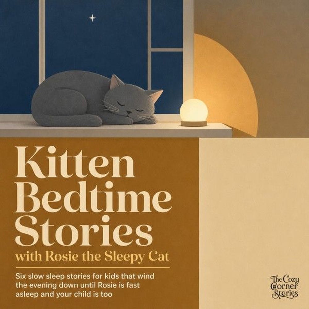 Kitten Bedtime Stories with Rosie the Sleepy Cat
