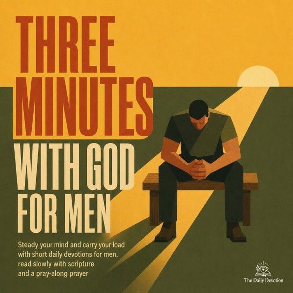 Three Minutes with God for Men