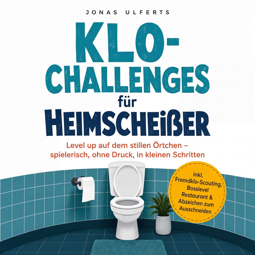 Klo-Challenges für Heimscheißer: Level up auf dem stillen Örtchen – spielerisch, ohne Druck, in kleinen Schritten – inkl. Fremdklo