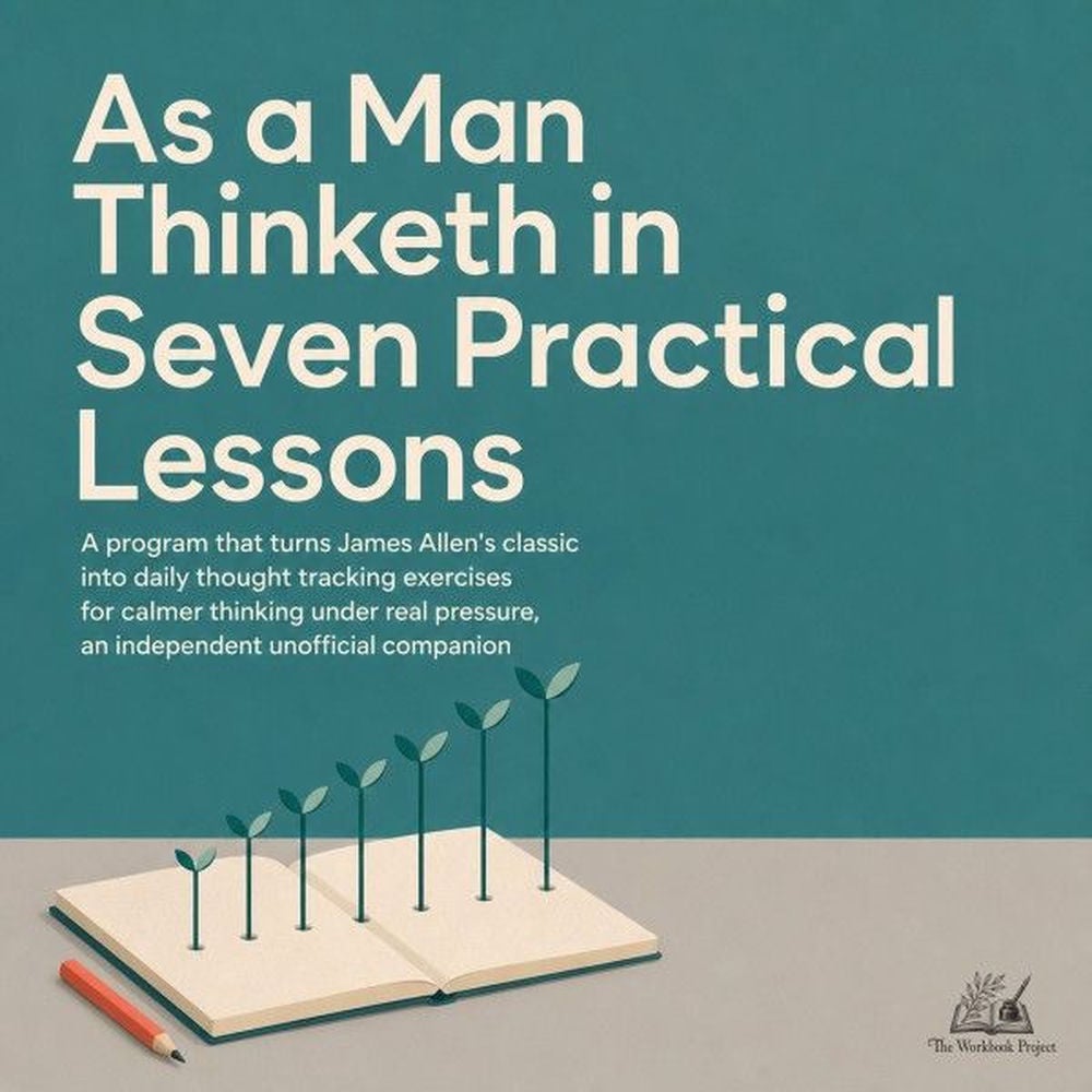 As a Man Thinketh in Seven Practical Lessons