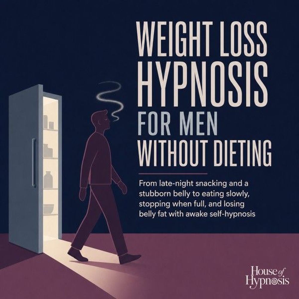 Weight Loss Hypnosis for Men Without Dieting