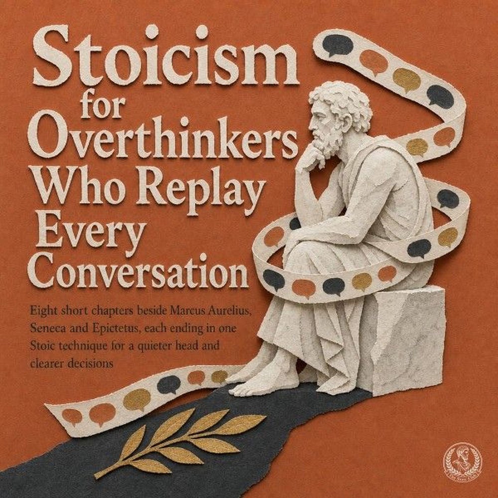 Stoicism for Overthinkers Who Replay Every Conversation