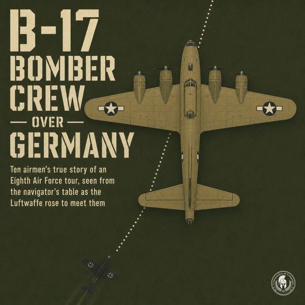 B 17 Bomber Crew over Germany
