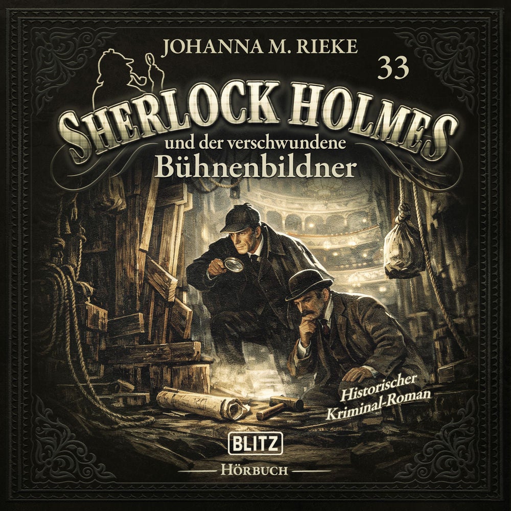 Neues von Sherlock Holmes - Die Hörbücher - Folge 33: Sherlock Holmes und der verschwundene Buehnenbildner