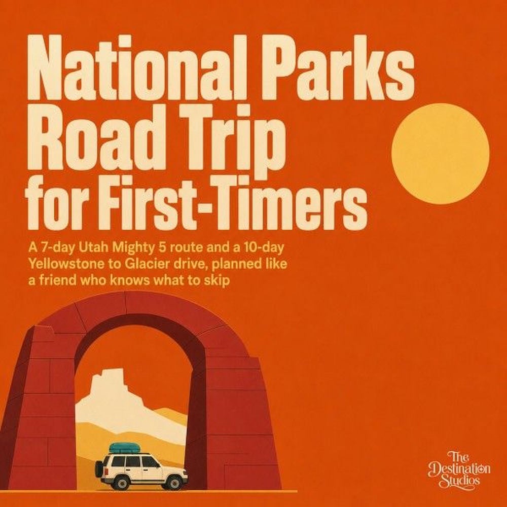 National Parks Road Trip for First Timers