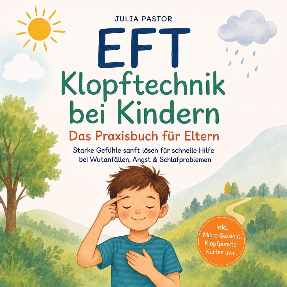 EFT Klopftechnik bei Kindern - Das Praxisbuch für Eltern: Starke Gefühle sanft lösen für schnelle Hilfe bei Wutanfällen, Angst & S