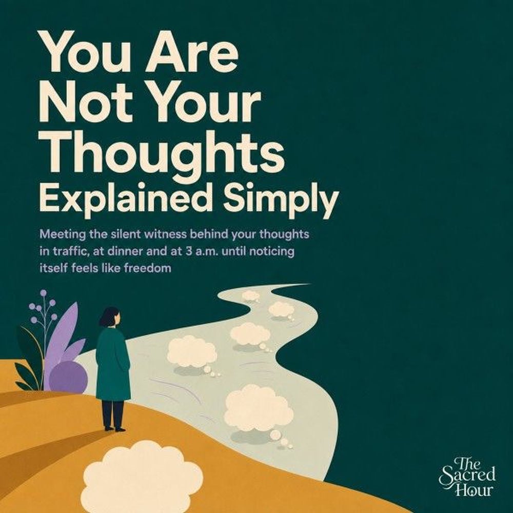 You Are Not Your Thoughts Explained Simply