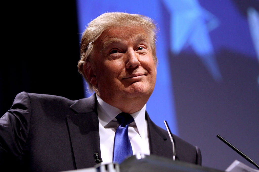 Donald Trump und Hape Kerkeling noch nie im selben Raum gesehen worden