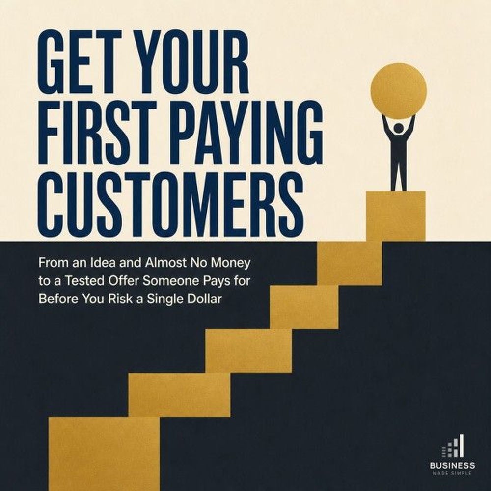 Get Your First Paying Customers