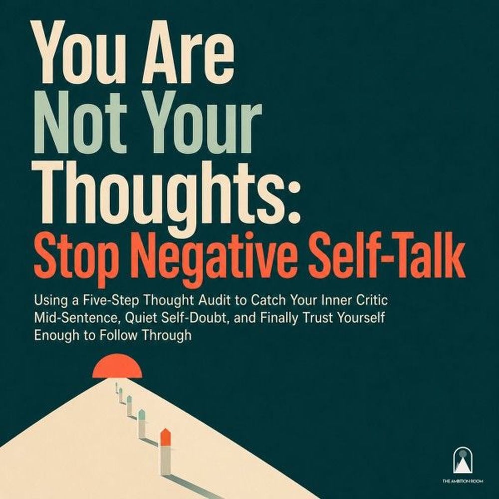 You Are Not Your Thoughts: Stop Negative Self Talk