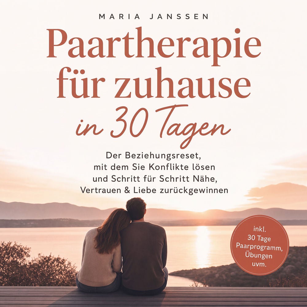 Paartherapie für zuhause in 30 Tagen: Der Beziehungsreset, mit dem Sie Konflikte lösen und Schritt für Schritt Nähe, Vertrauen & L